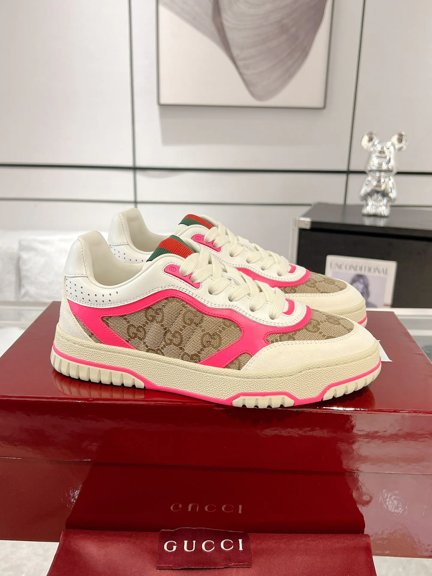 Кроссовки Женские Gucci 458076