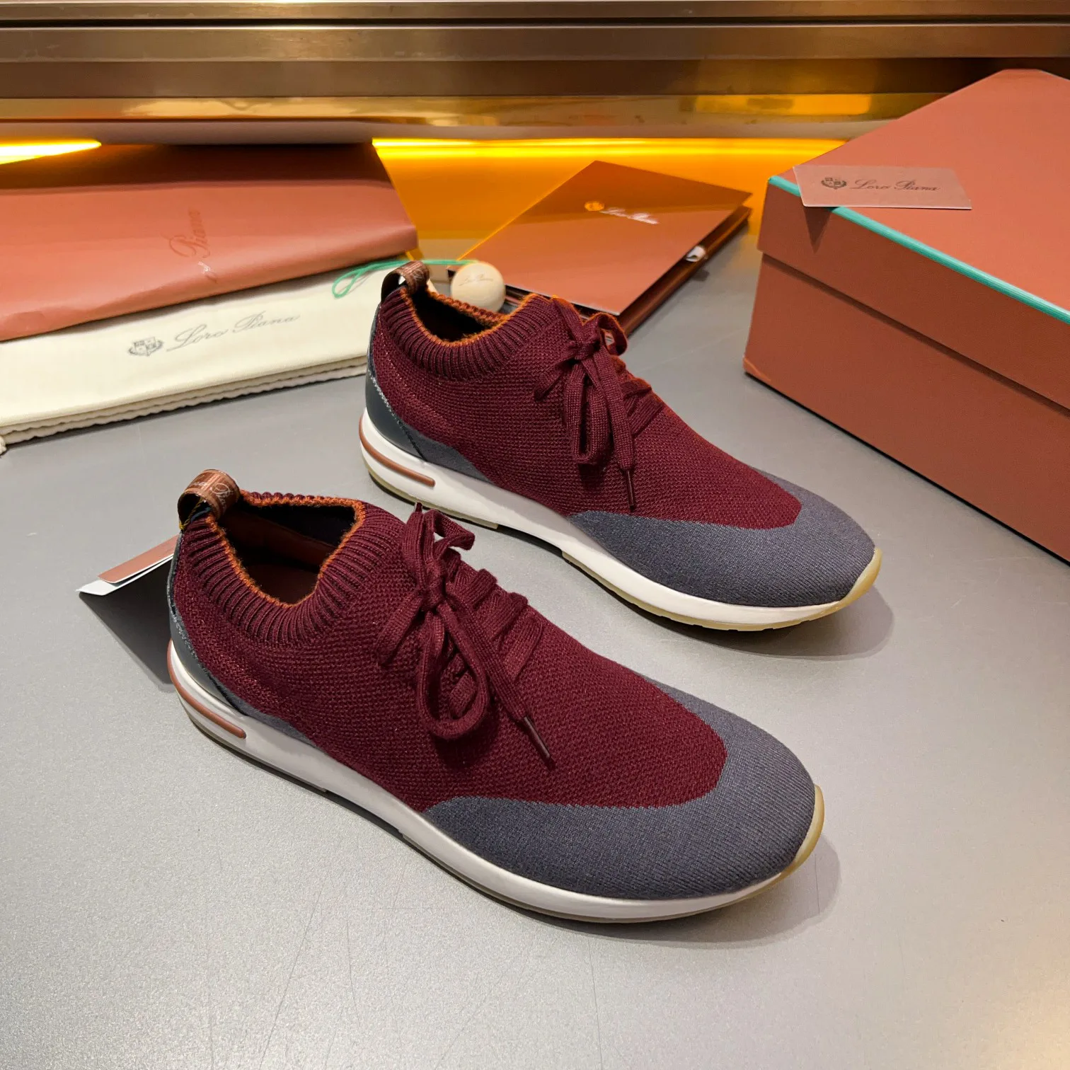 Кроссовки Мужские Loro Piana 18250761