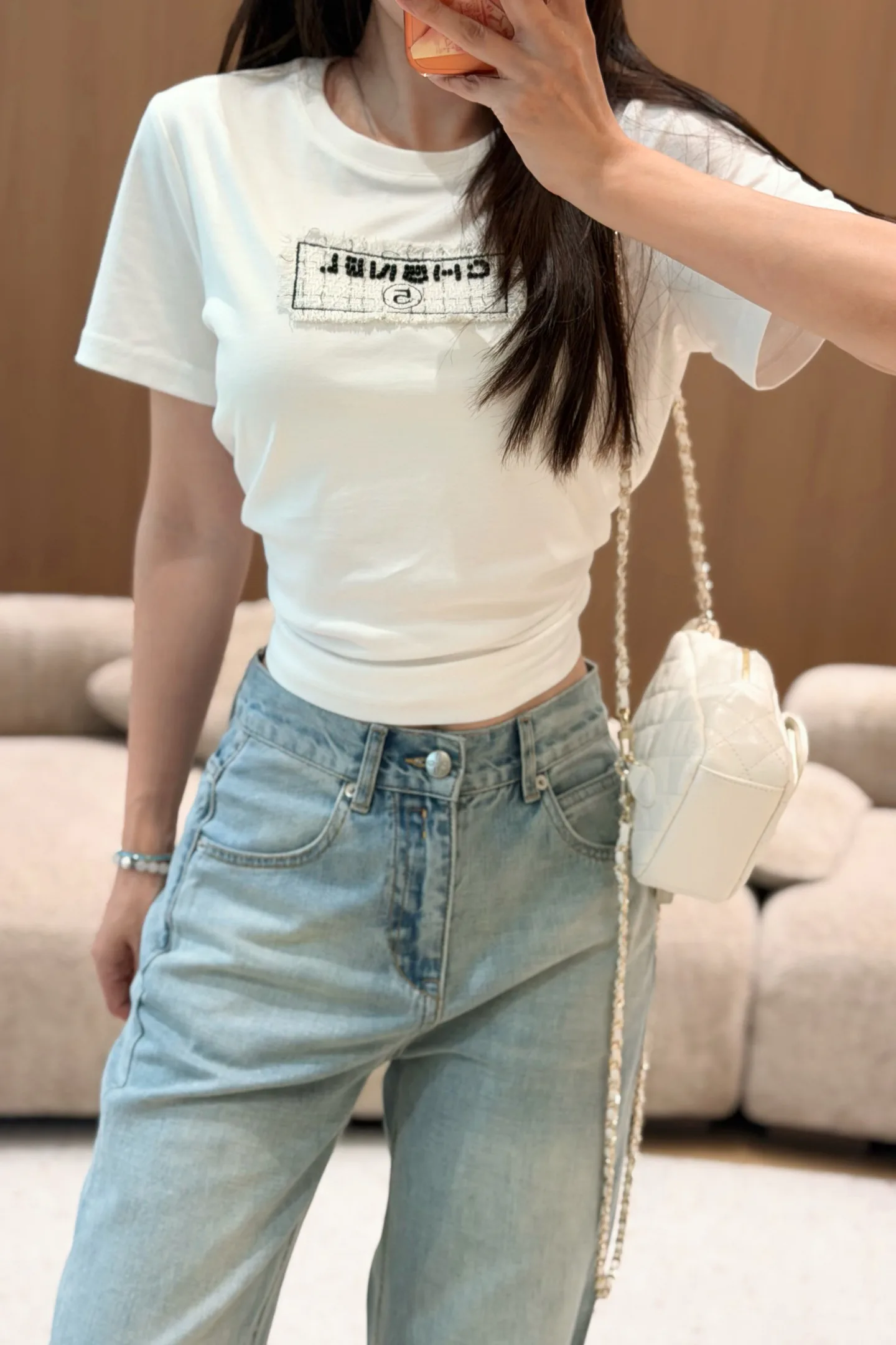 Футболки Женские Chanel 12766077