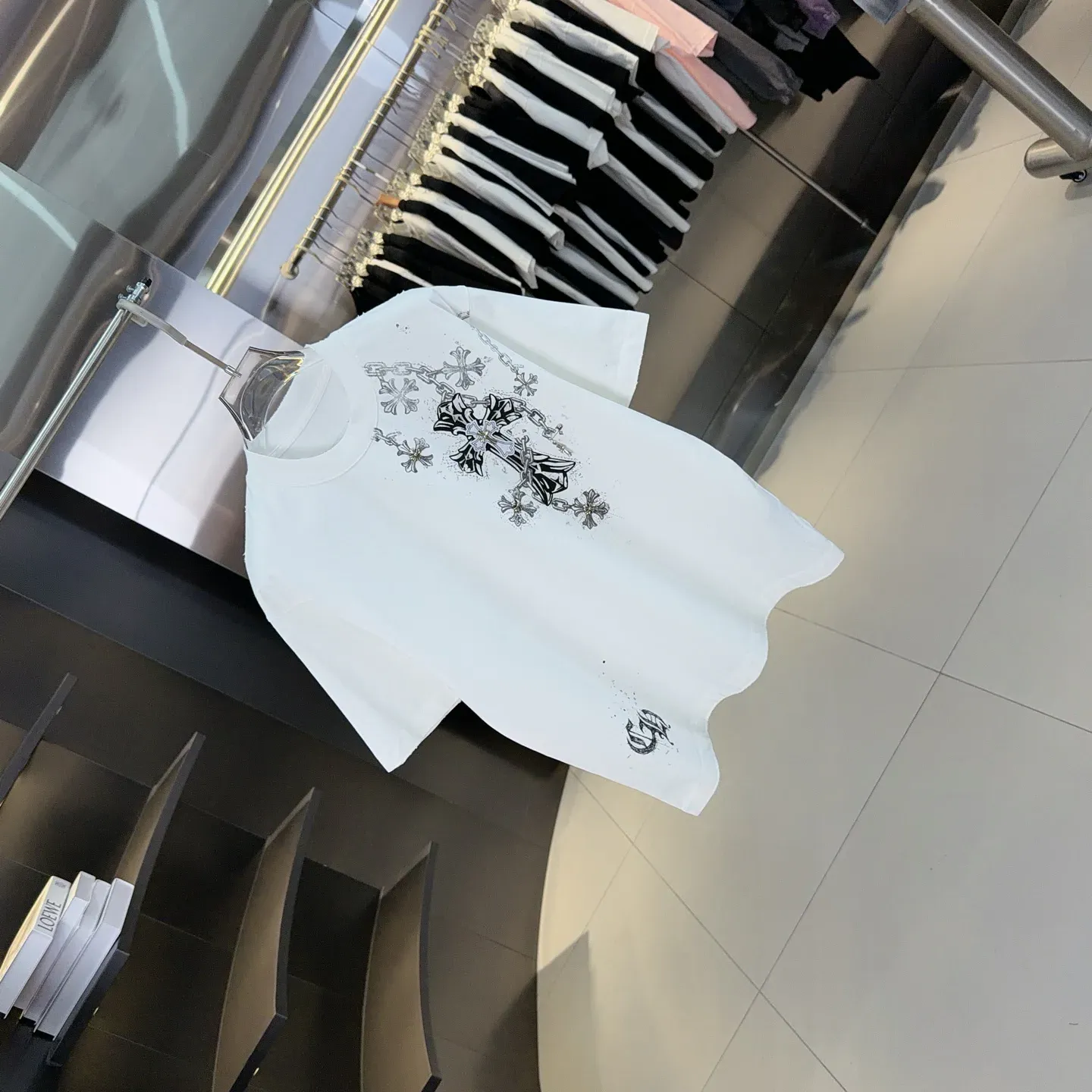 Футболки Мужские Chrome Hearts 2280849