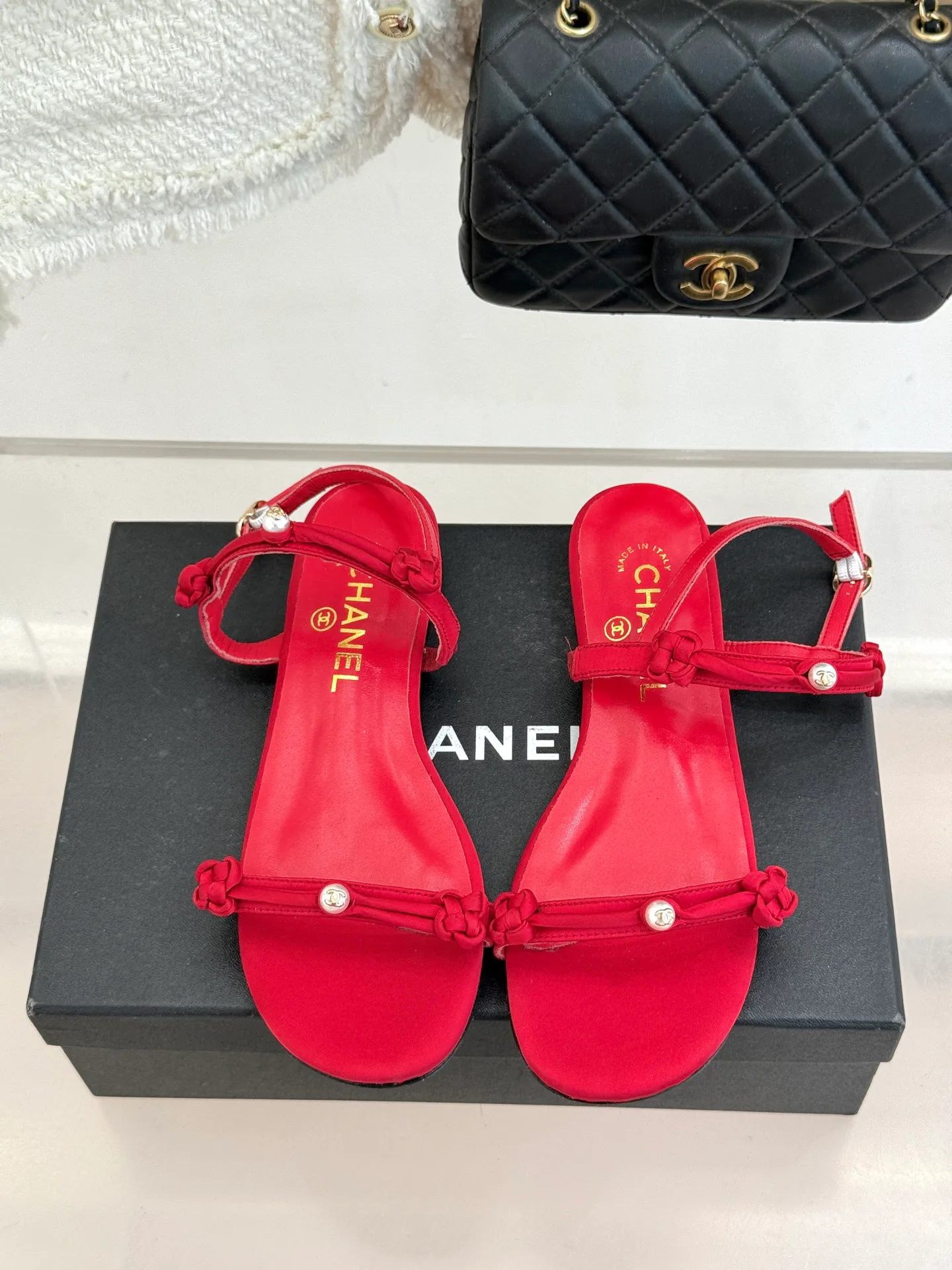 Босоножки Женские Chanel 11414458