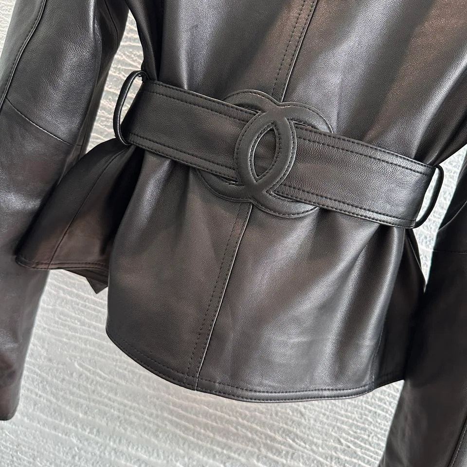 Кожаные Куртки И Дублёнки Женские Chanel 18497459