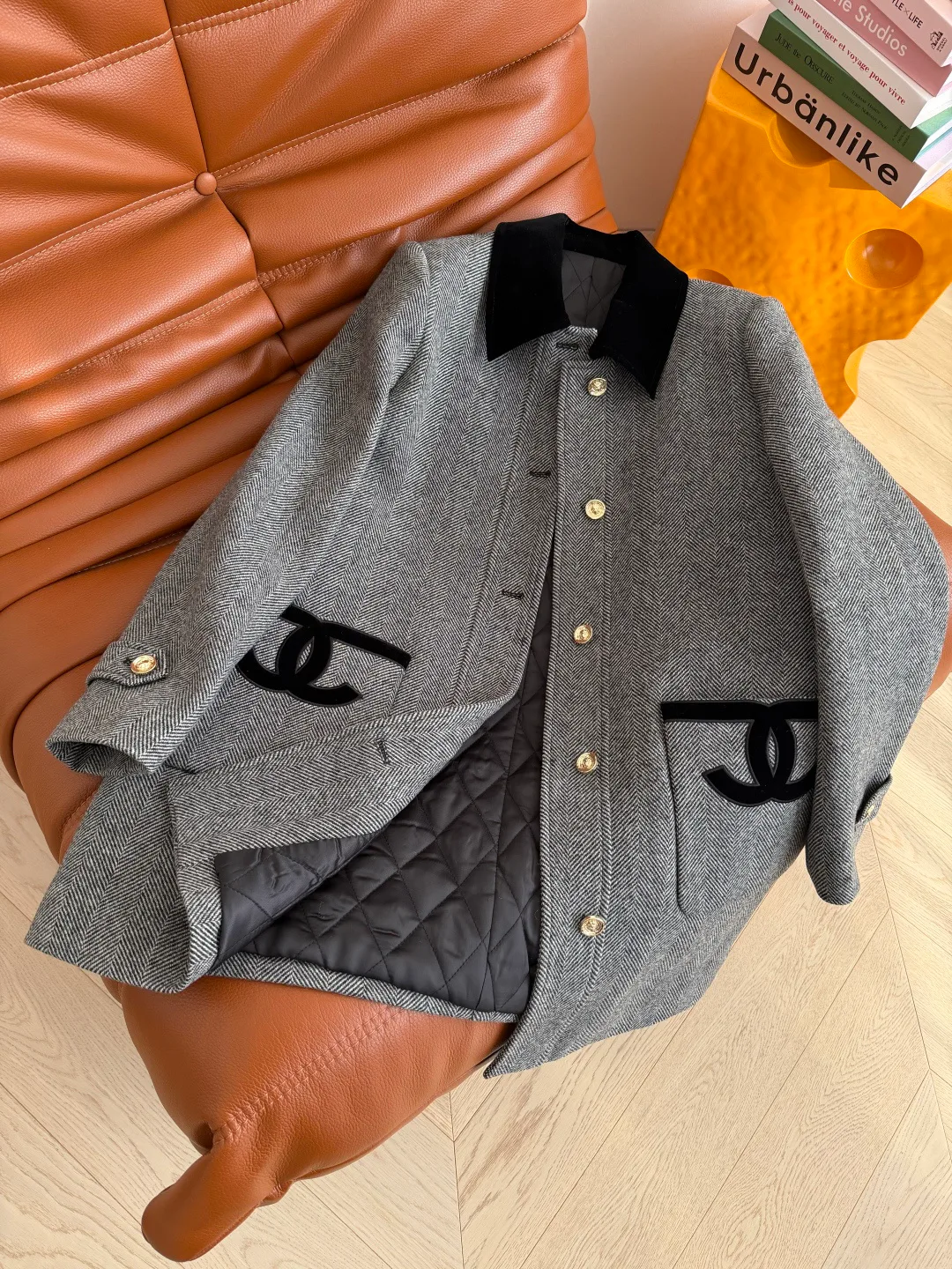 Куртки И Пуховики Женские Chanel 881461