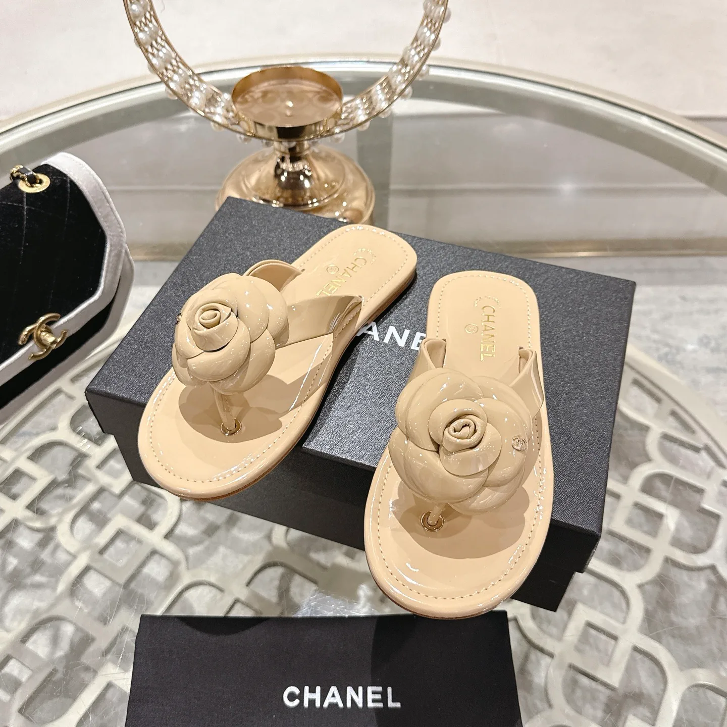 Шлепанцы Женские Chanel 918275