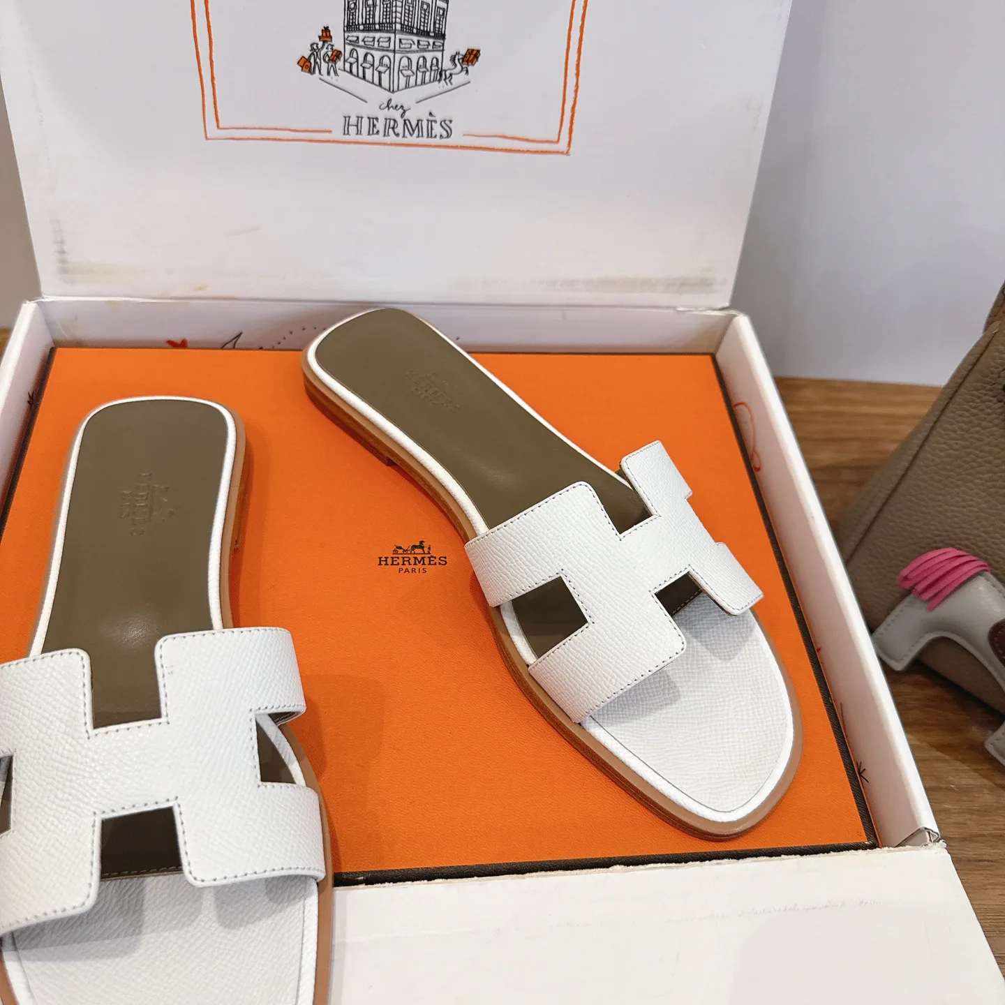 Шлепанцы Женские Hermes 873875