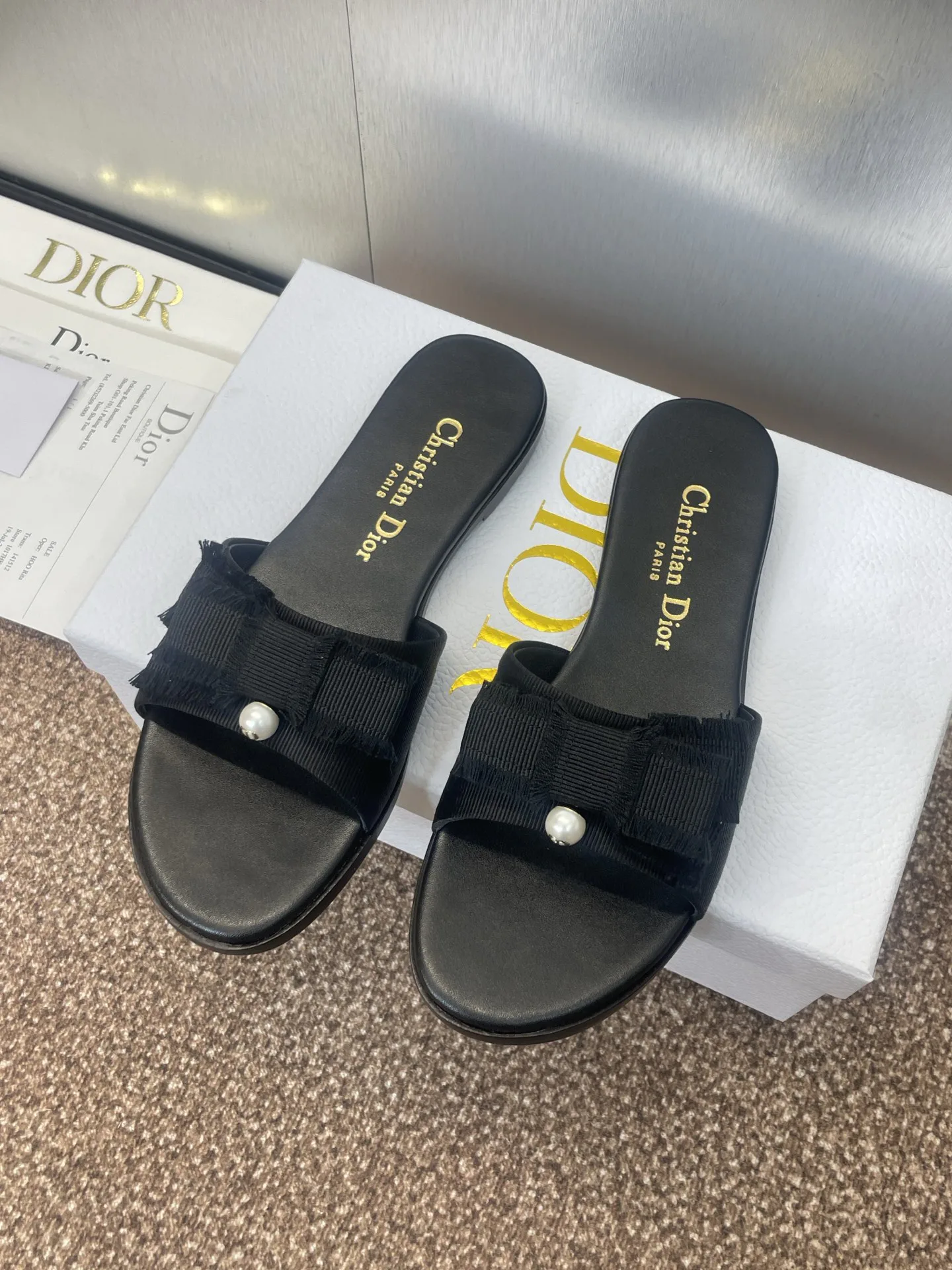 Шлепанцы Женские Christian Dior 25519