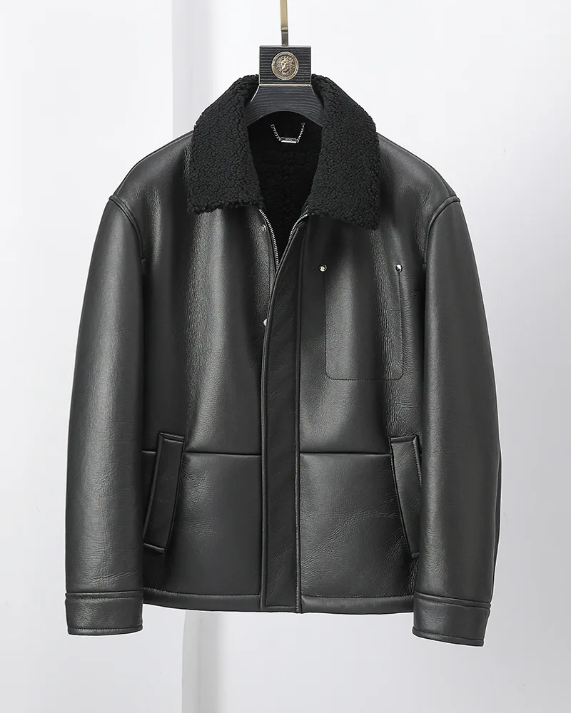 Кожаные Куртки И Дублёнки Мужские Christian Dior 1847850