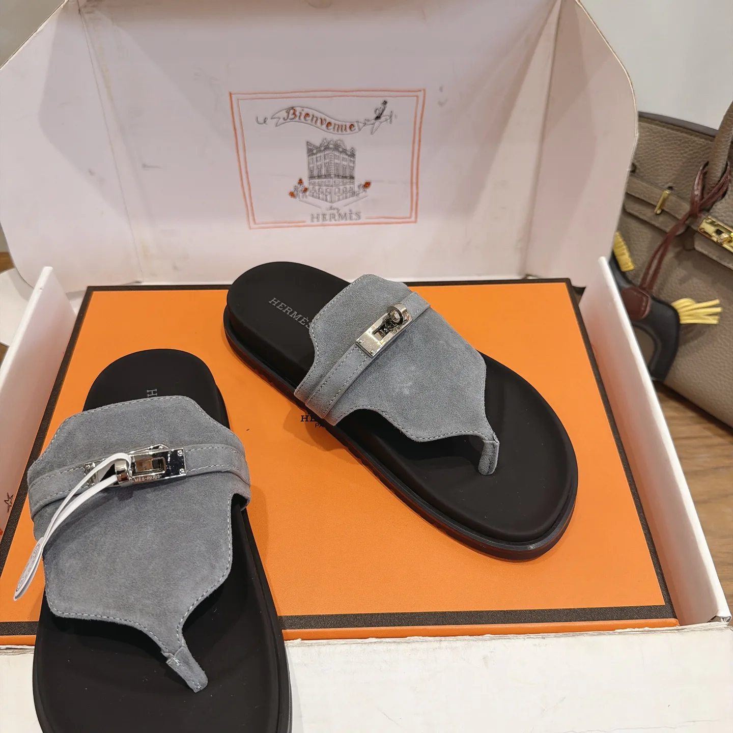 Шлепанцы Женские Hermes 17014859