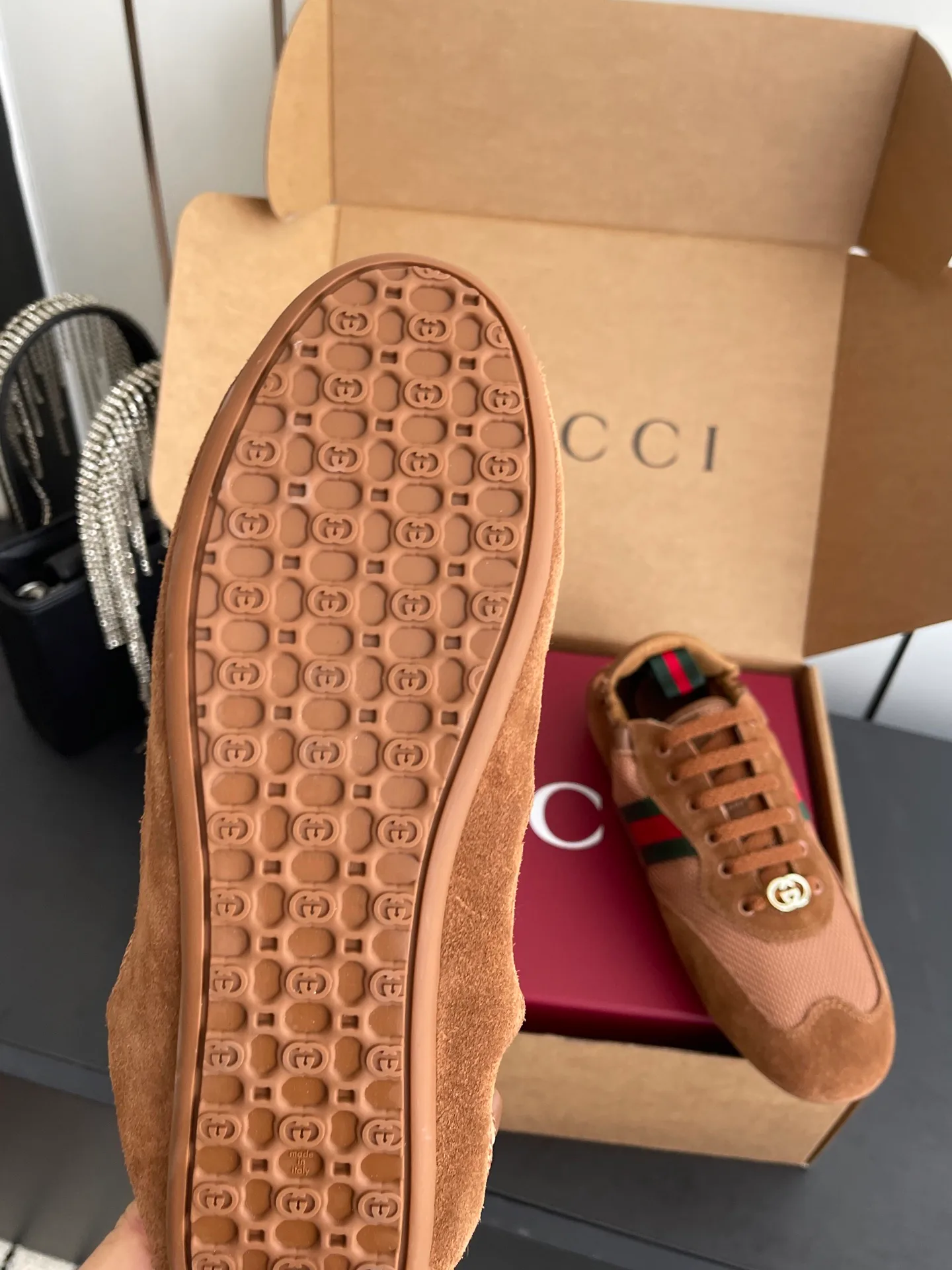 Кроссовки Женские Gucci 447261