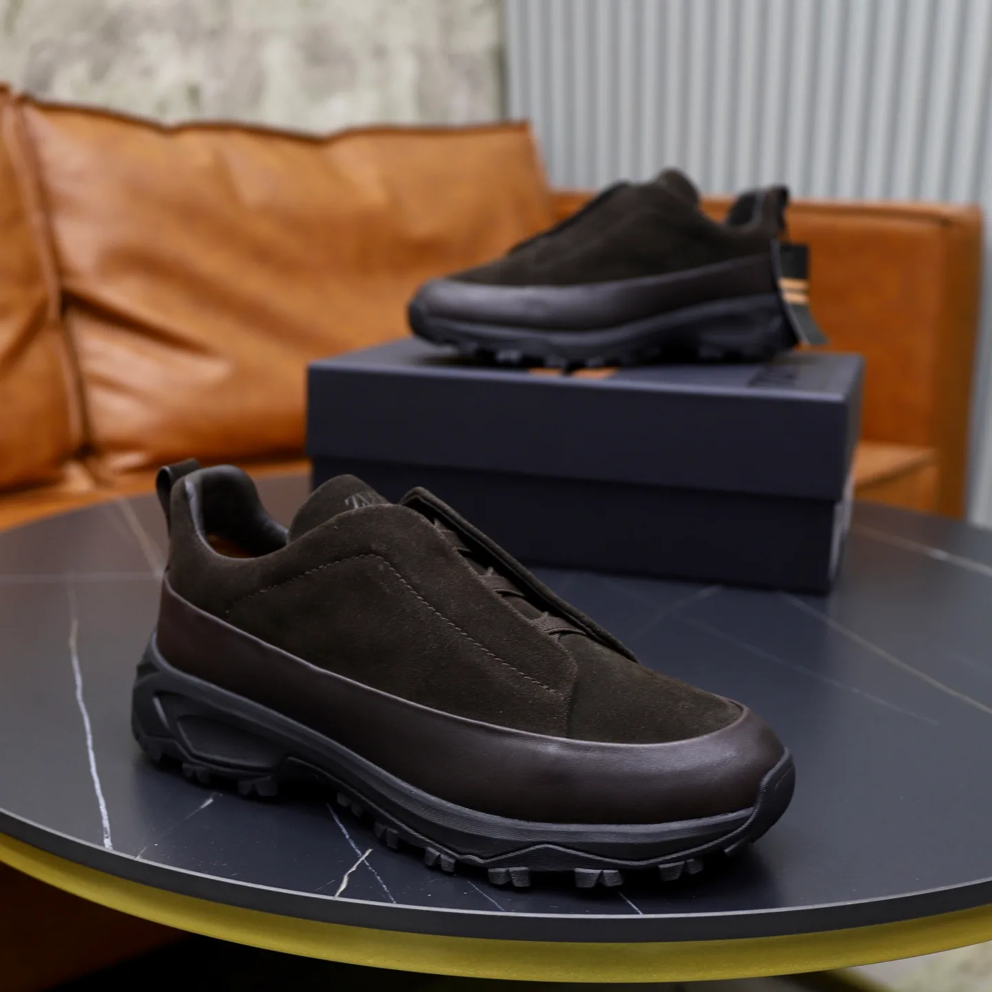 Кроссовки Мужские Zegna 433928