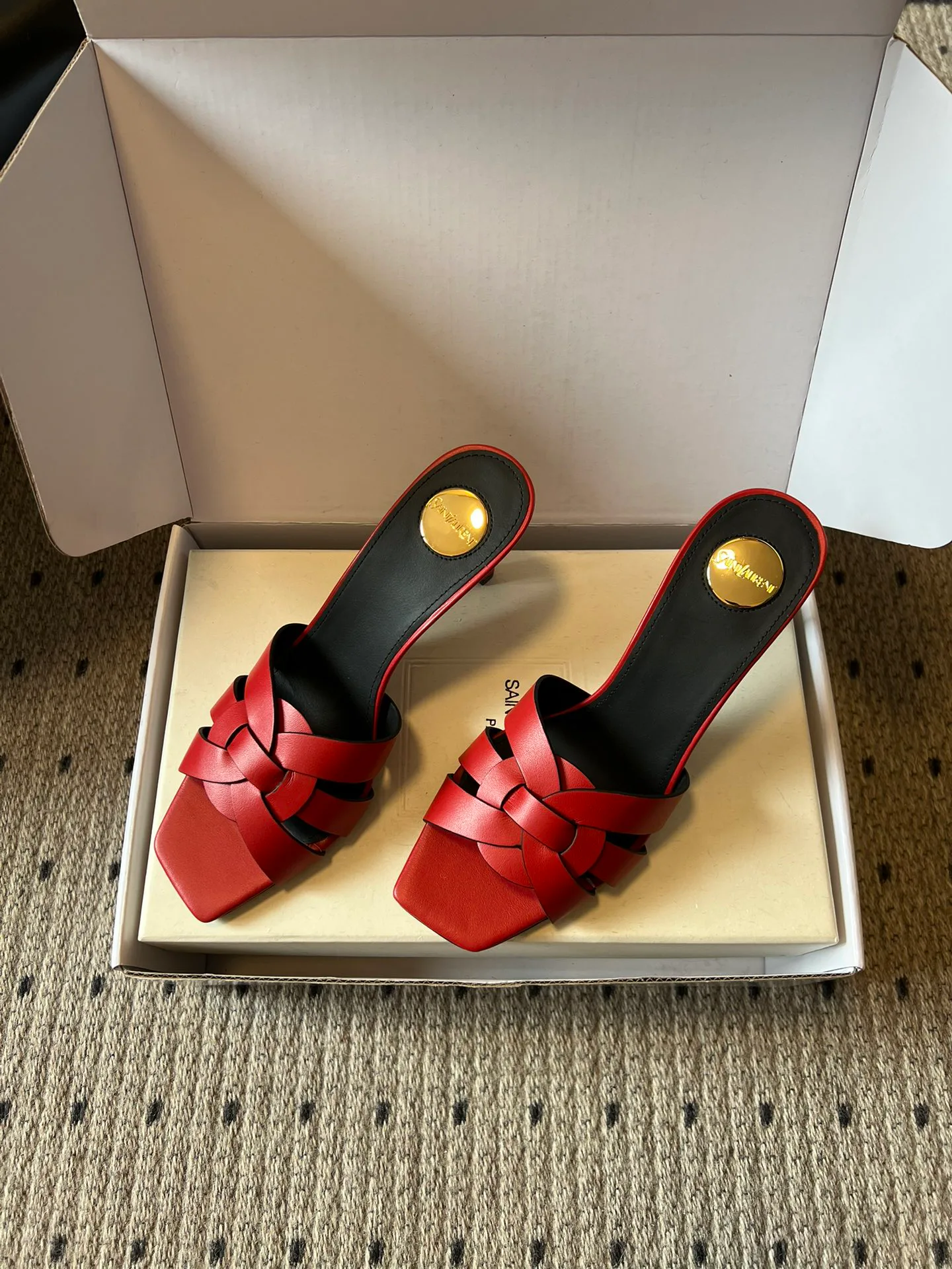 Босоножки Женские Saint Laurent 11239395