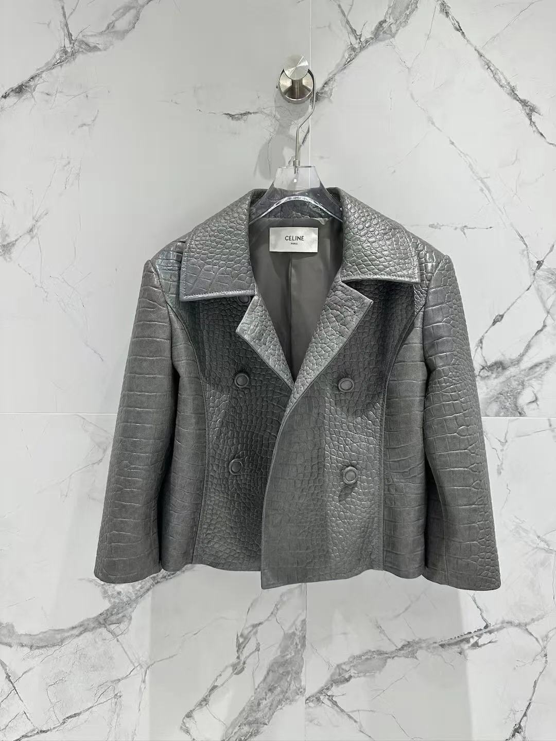 Кожаные Куртки И Дублёнки Женские Celine 11868470