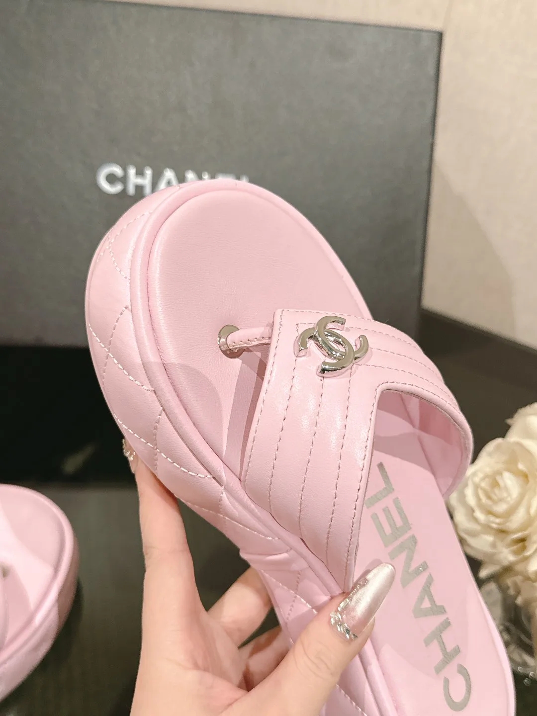 Шлепанцы Женские Chanel 35844