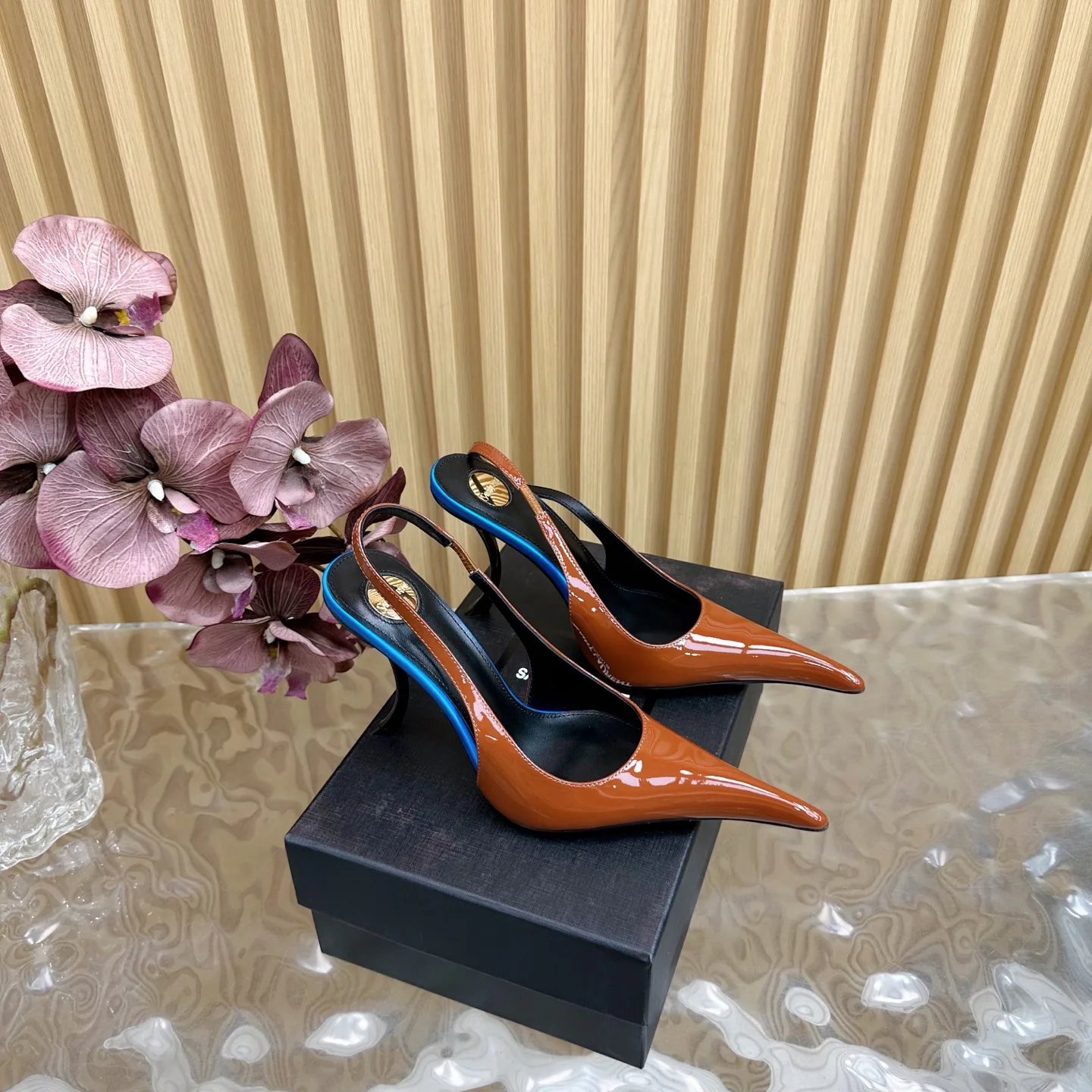 Туфли Женские Saint Laurent 623688