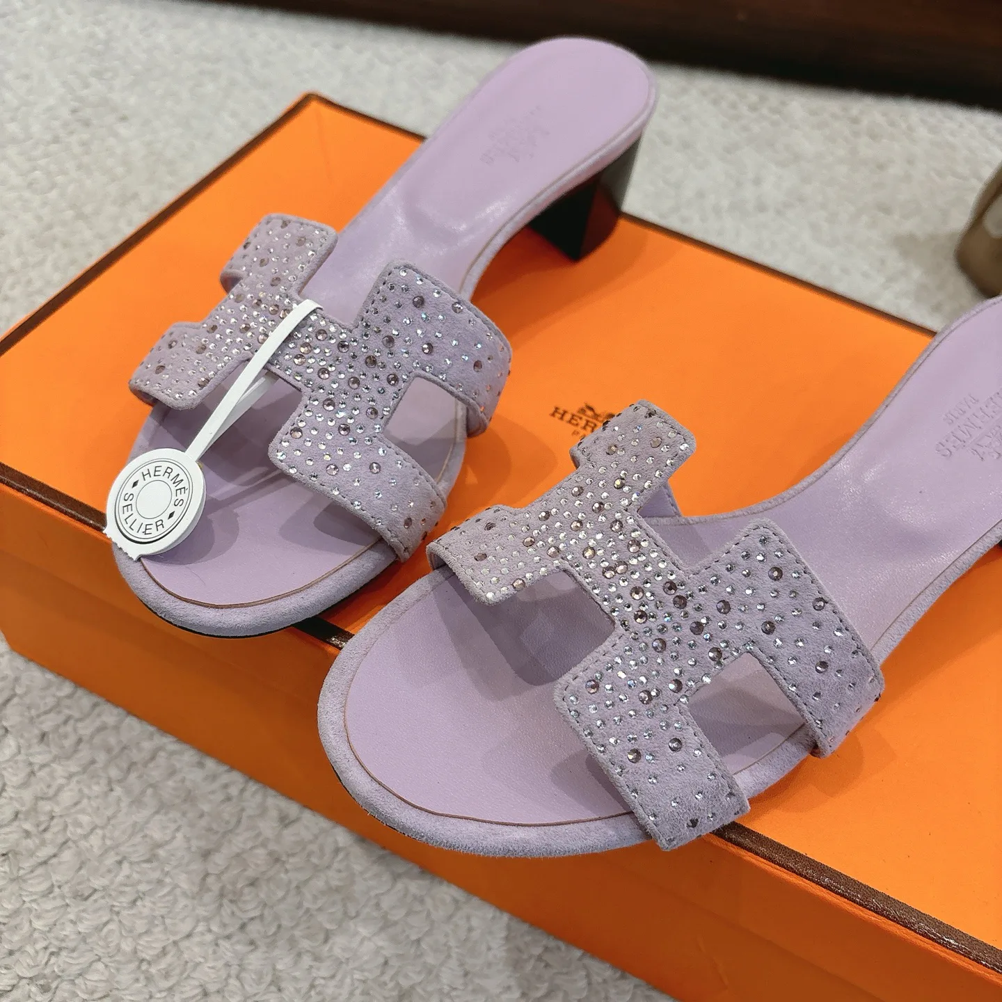 Шлепанцы Женские Hermes 11245949