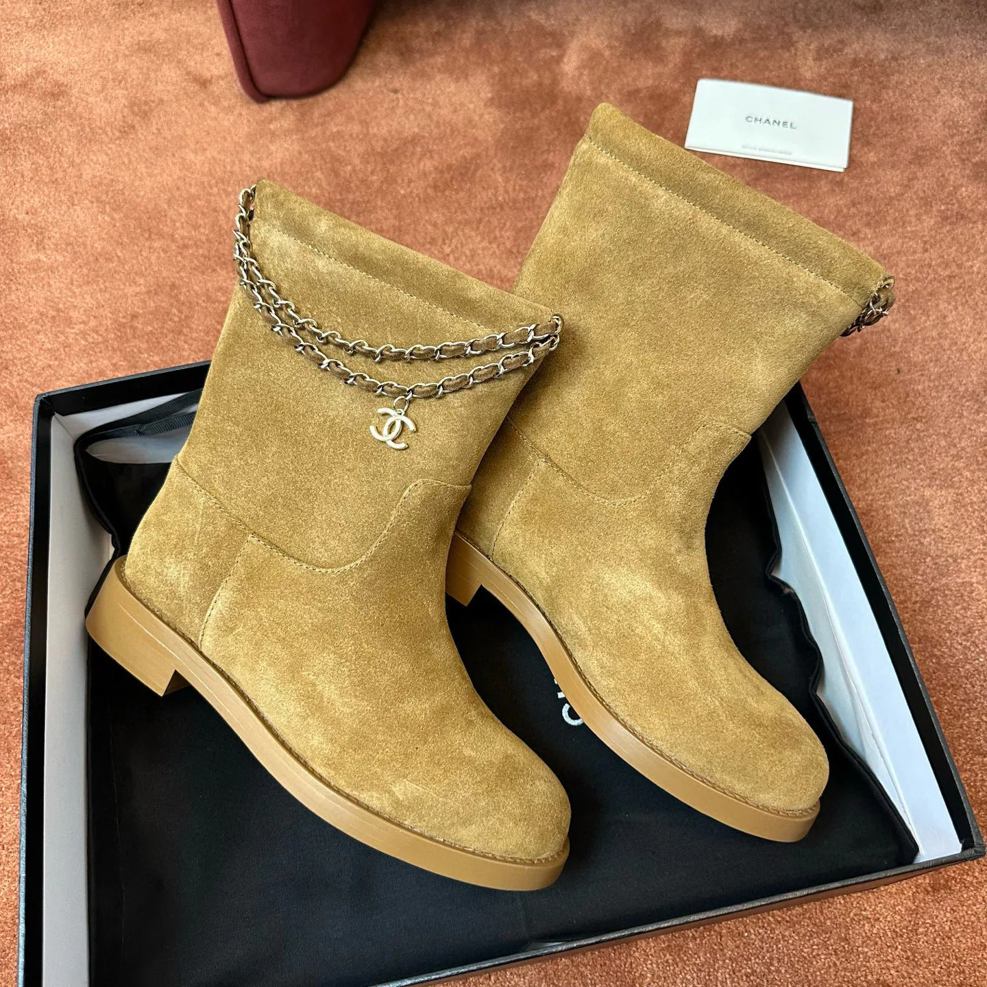 Ботинки Женские Chanel 541965