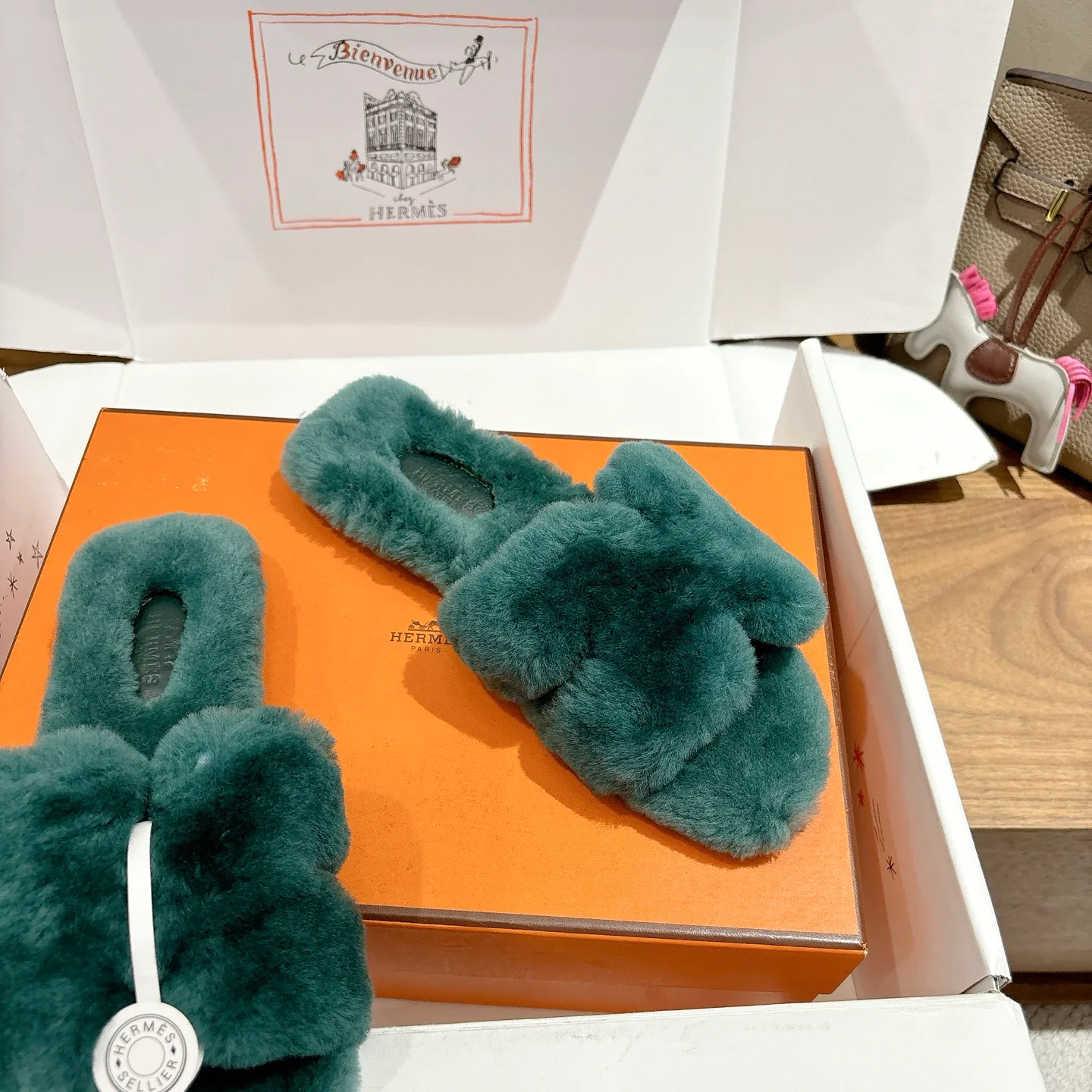 Тапочки Женские Hermes 4500907