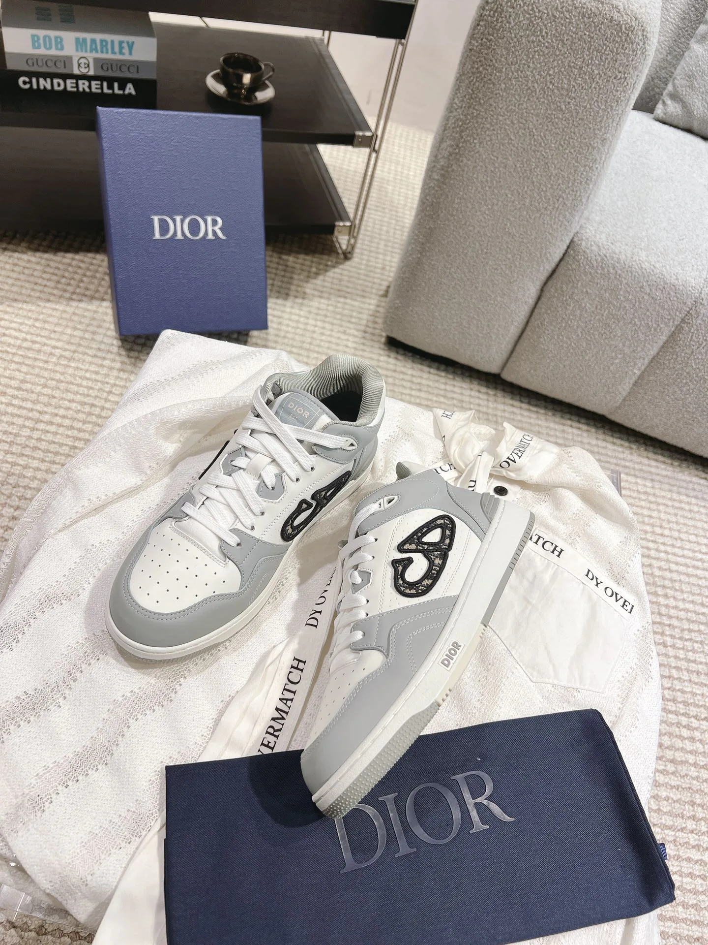 Кроссовки Мужские Christian Dior 628338