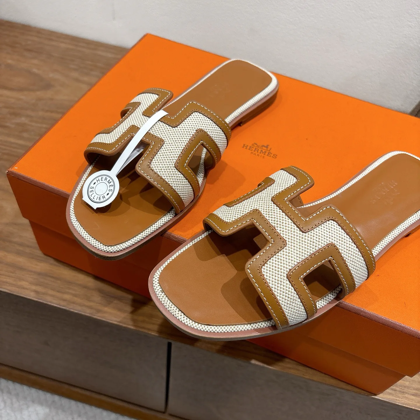 Шлепанцы Женские Hermes 873858