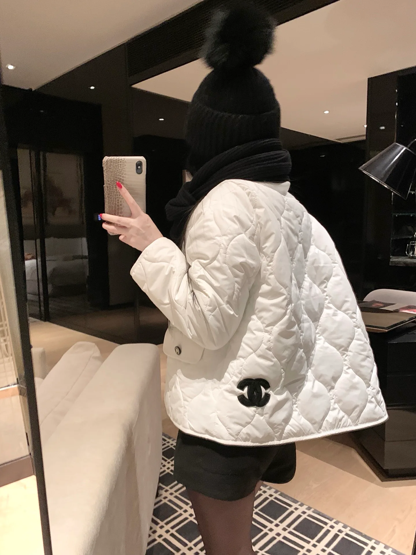 Куртки И Пуховики Женские Chanel 835763