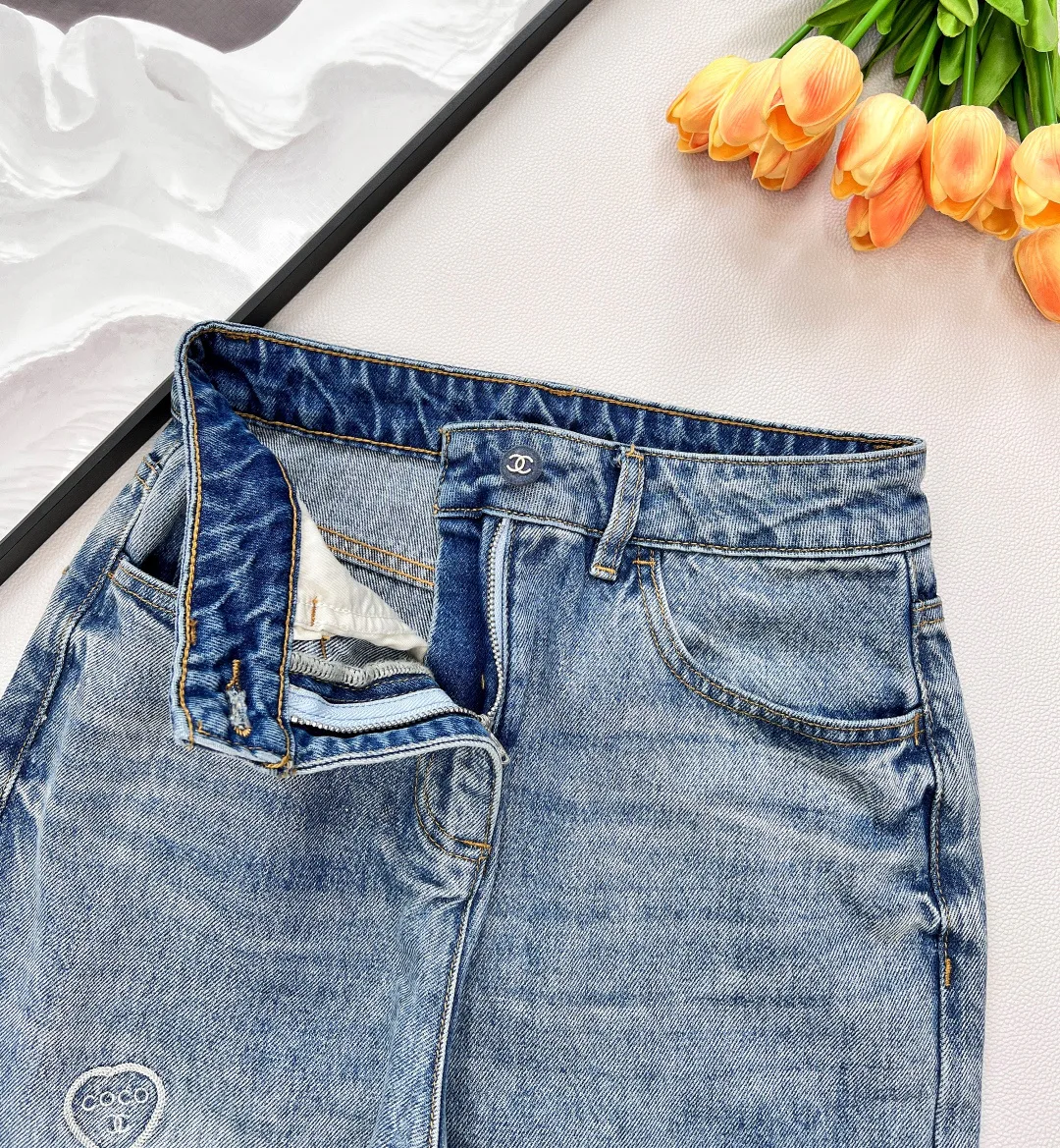 Джинсы Женские Chanel 11759281