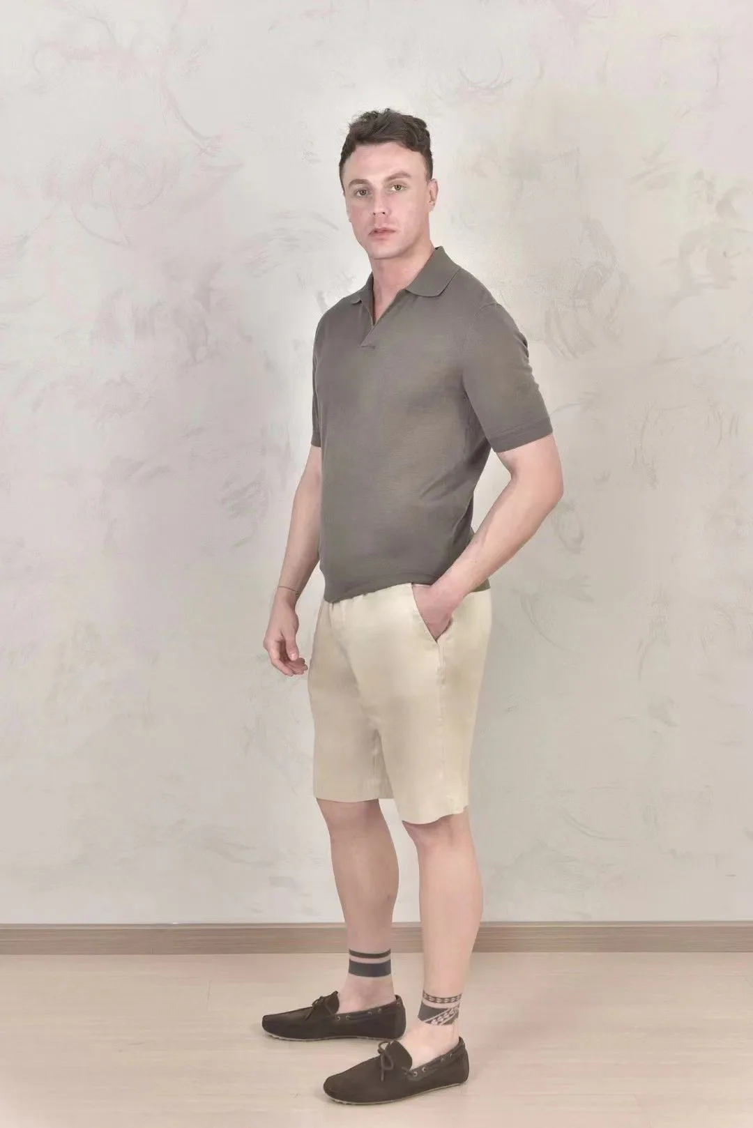 Рубашки Мужские Loro Piana 12866519