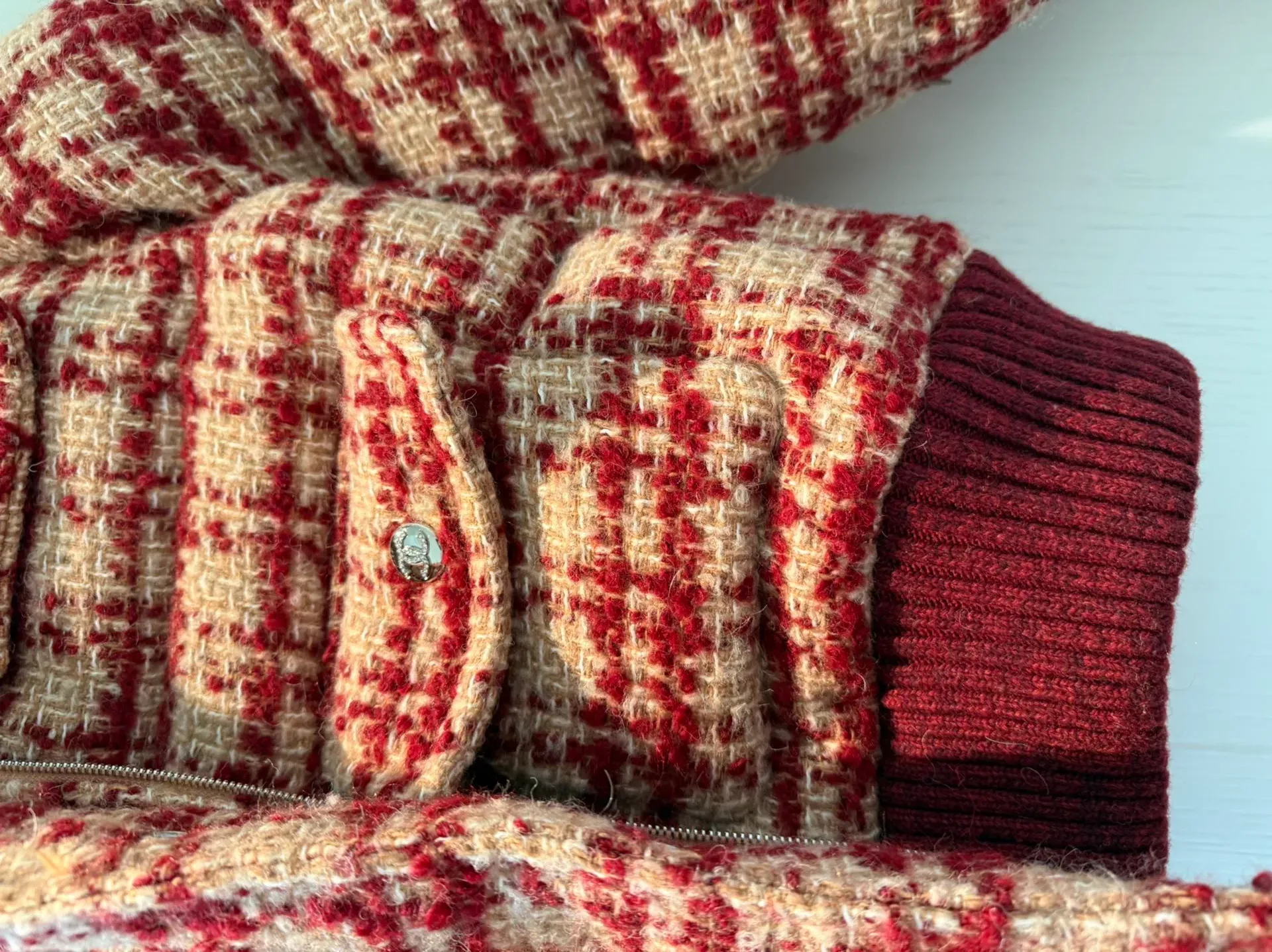 Куртки И Пуховики Женские Chanel 1022927