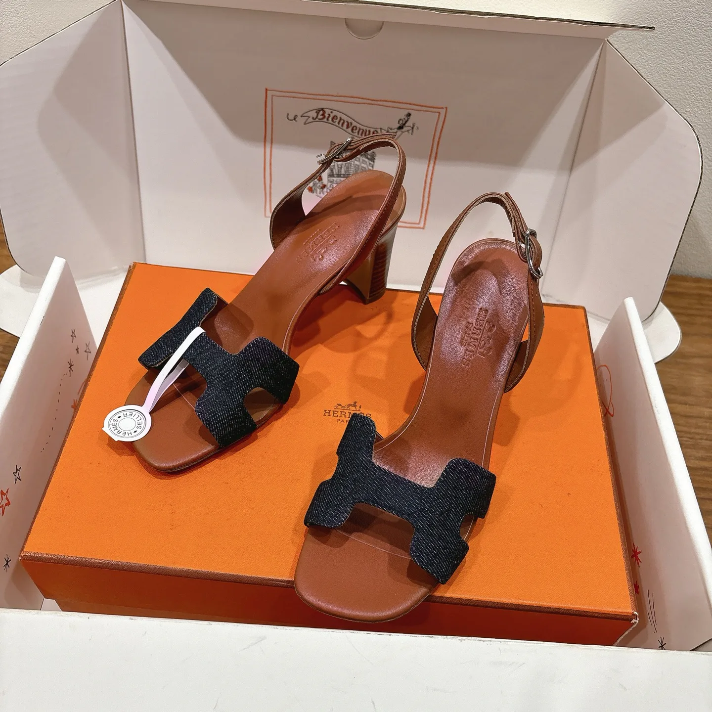 Босоножки Женские Hermes 11514497