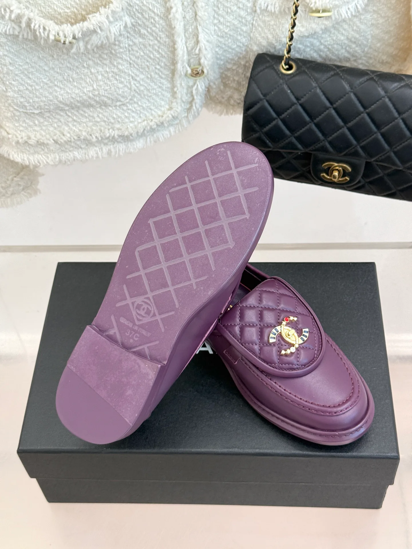 Лоферы И Мокасины Женские Chanel 17336060