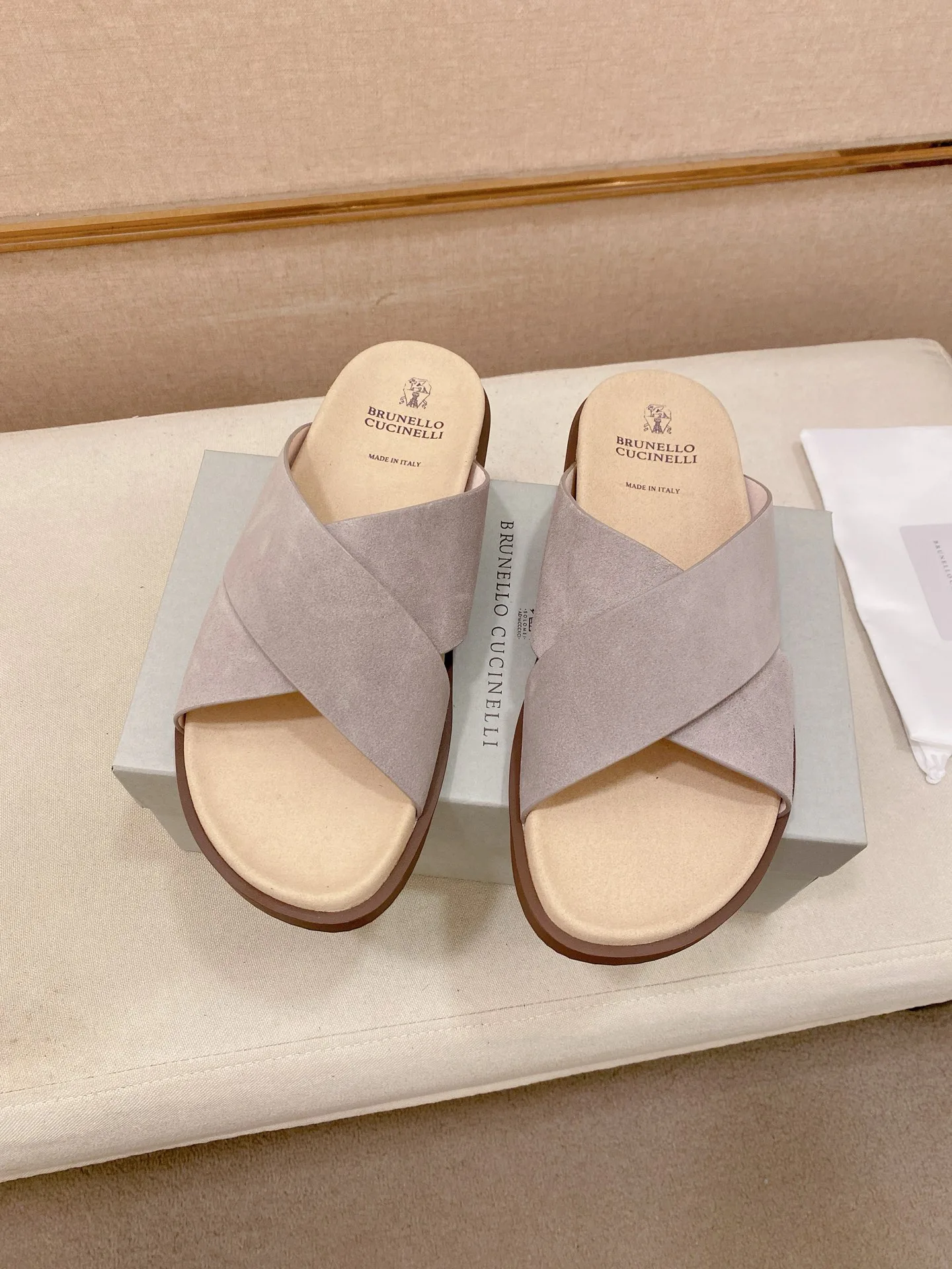 Сандалии Мужские Brunello Cucinelli 12785759