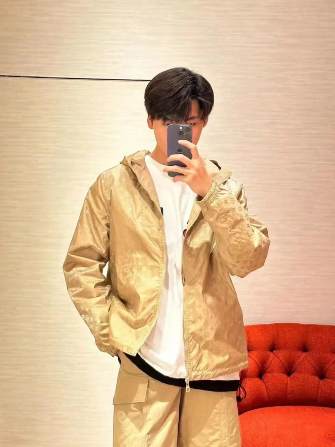 Куртки И Пуховики Мужские Louis Vuitton 9693477