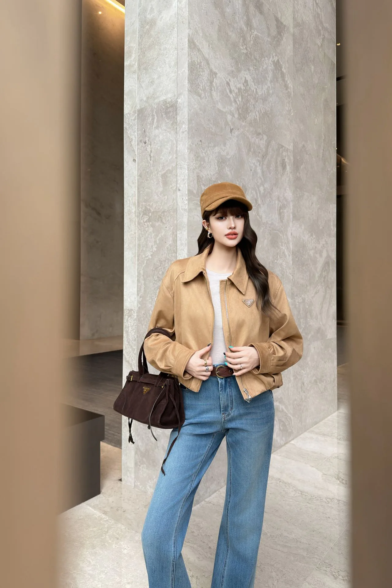 Куртки И Пуховики Женские Prada 18249137