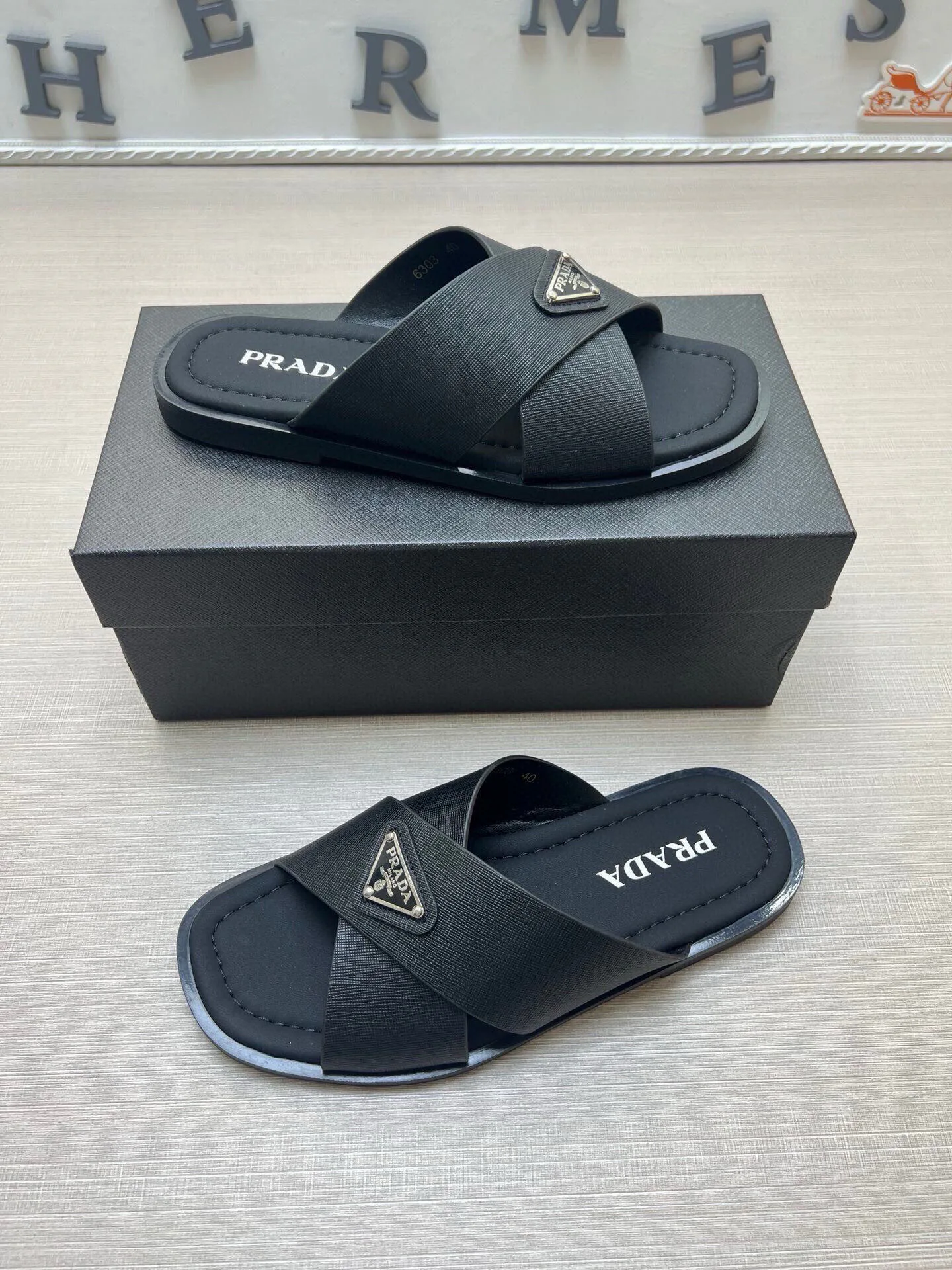 Шлепанцы Мужские Prada 29142