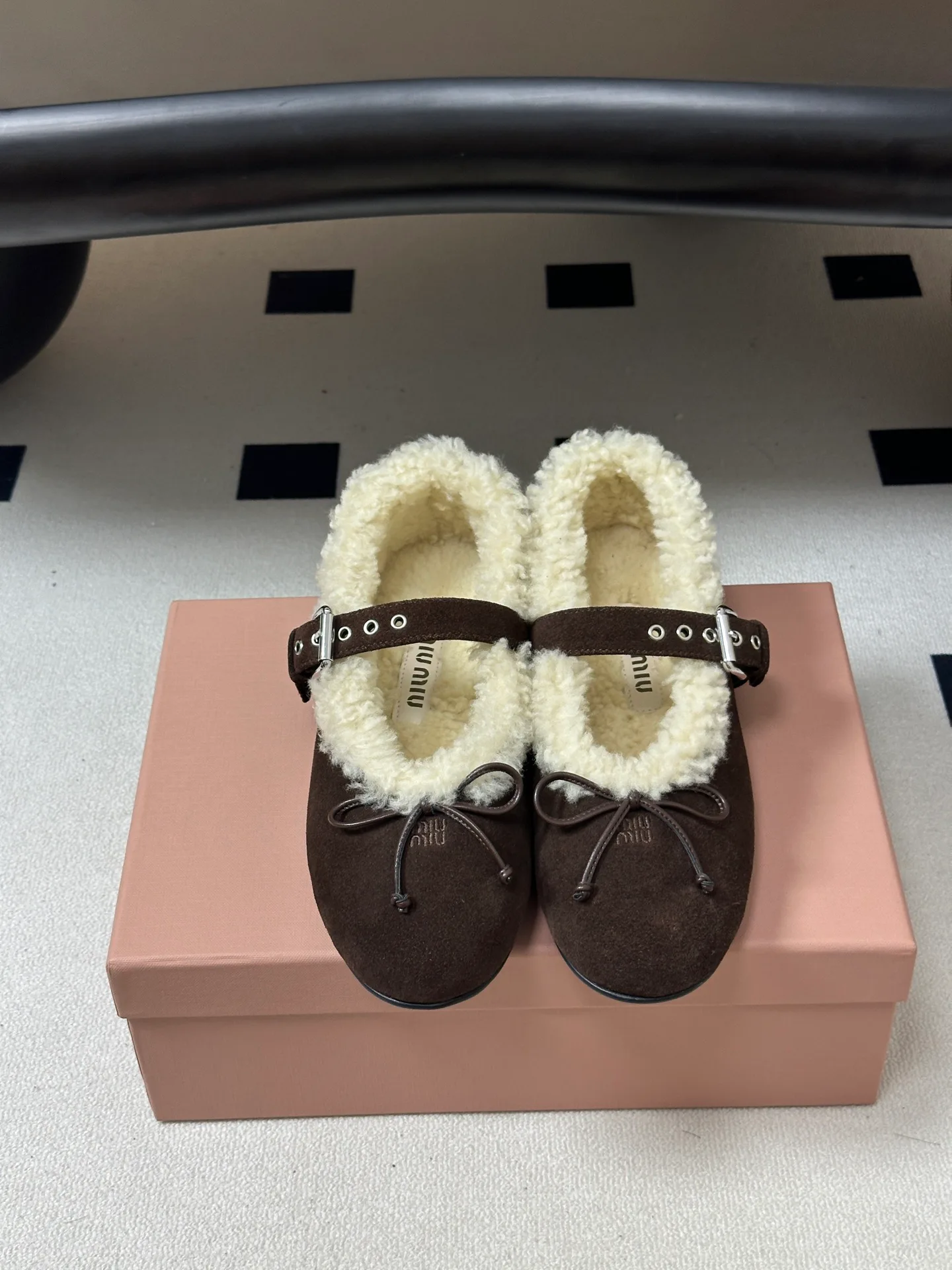 Балетки Женские Miu Miu 18041524