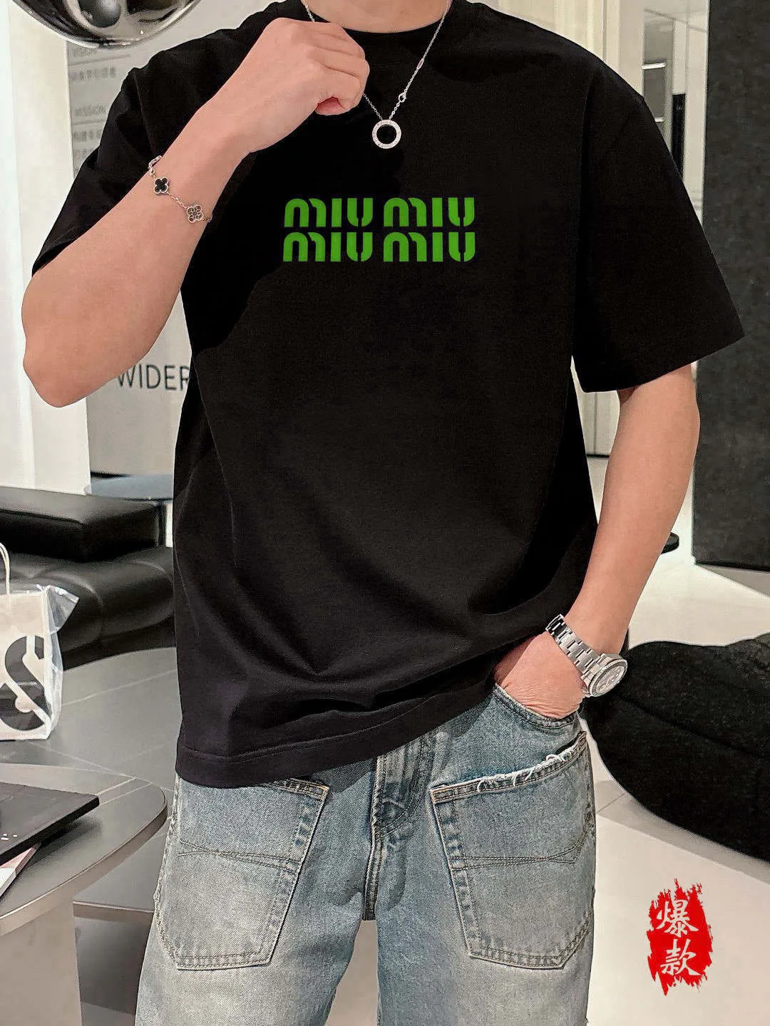 Футболки Мужские Miu Miu 11411419