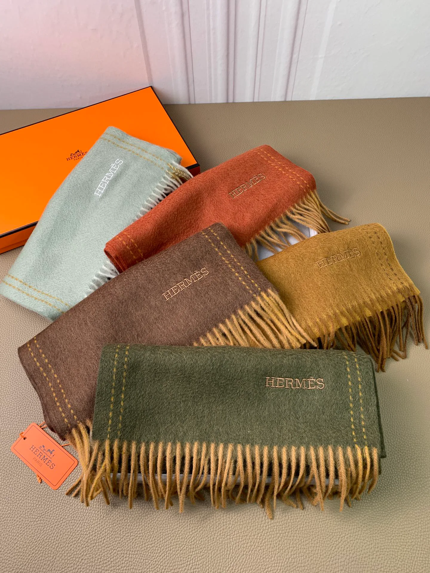 Шарфы Hermes 18525773