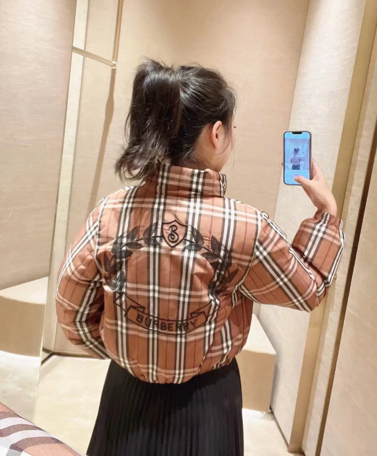 Куртки И Пуховики Женские Burberry 5216741