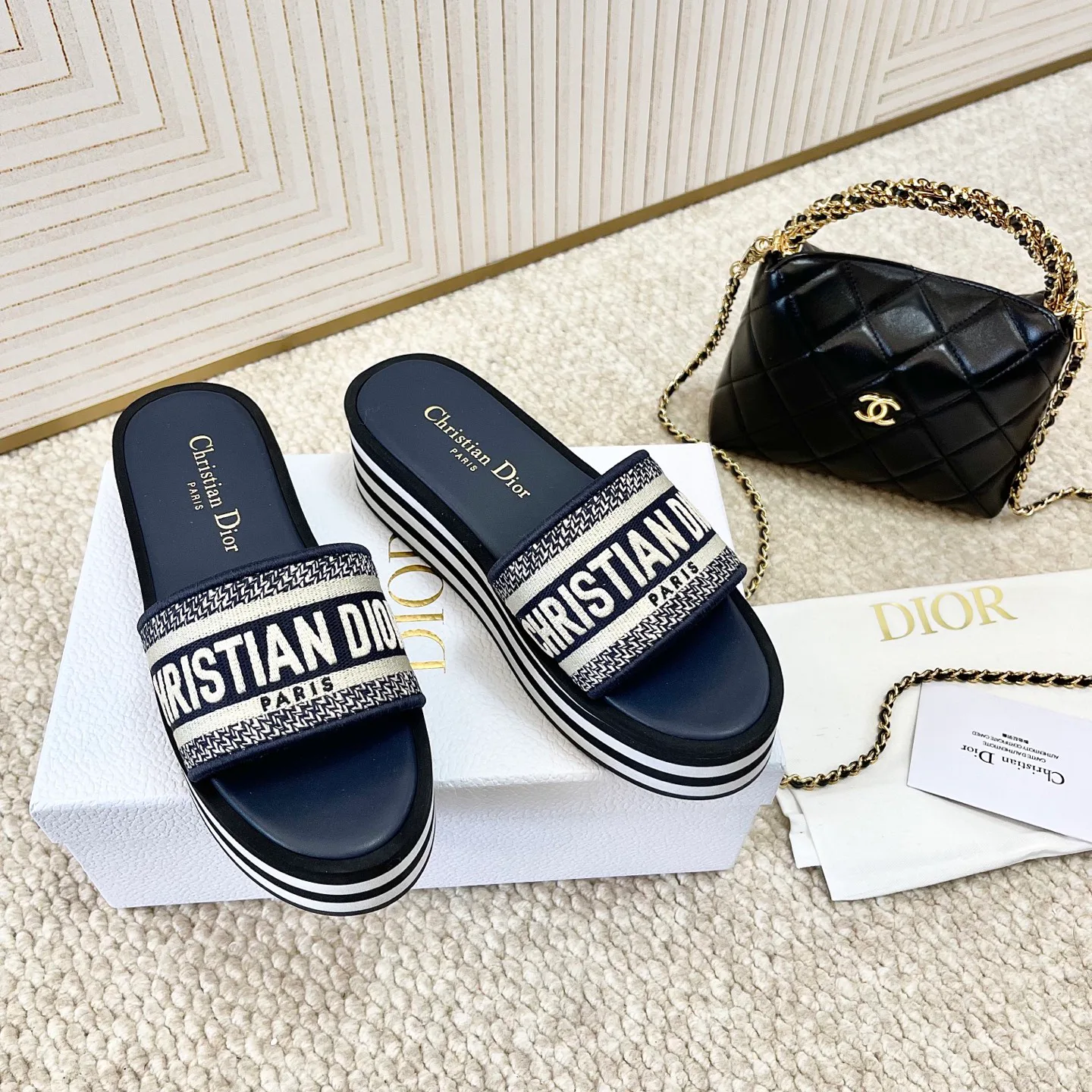 Шлепанцы Женские Christian Dior 14021