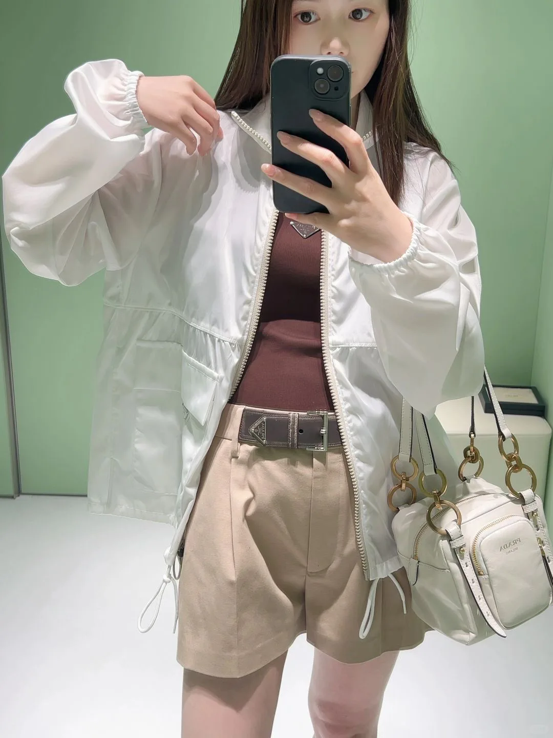 Куртки И Пуховики Женские Prada 864593