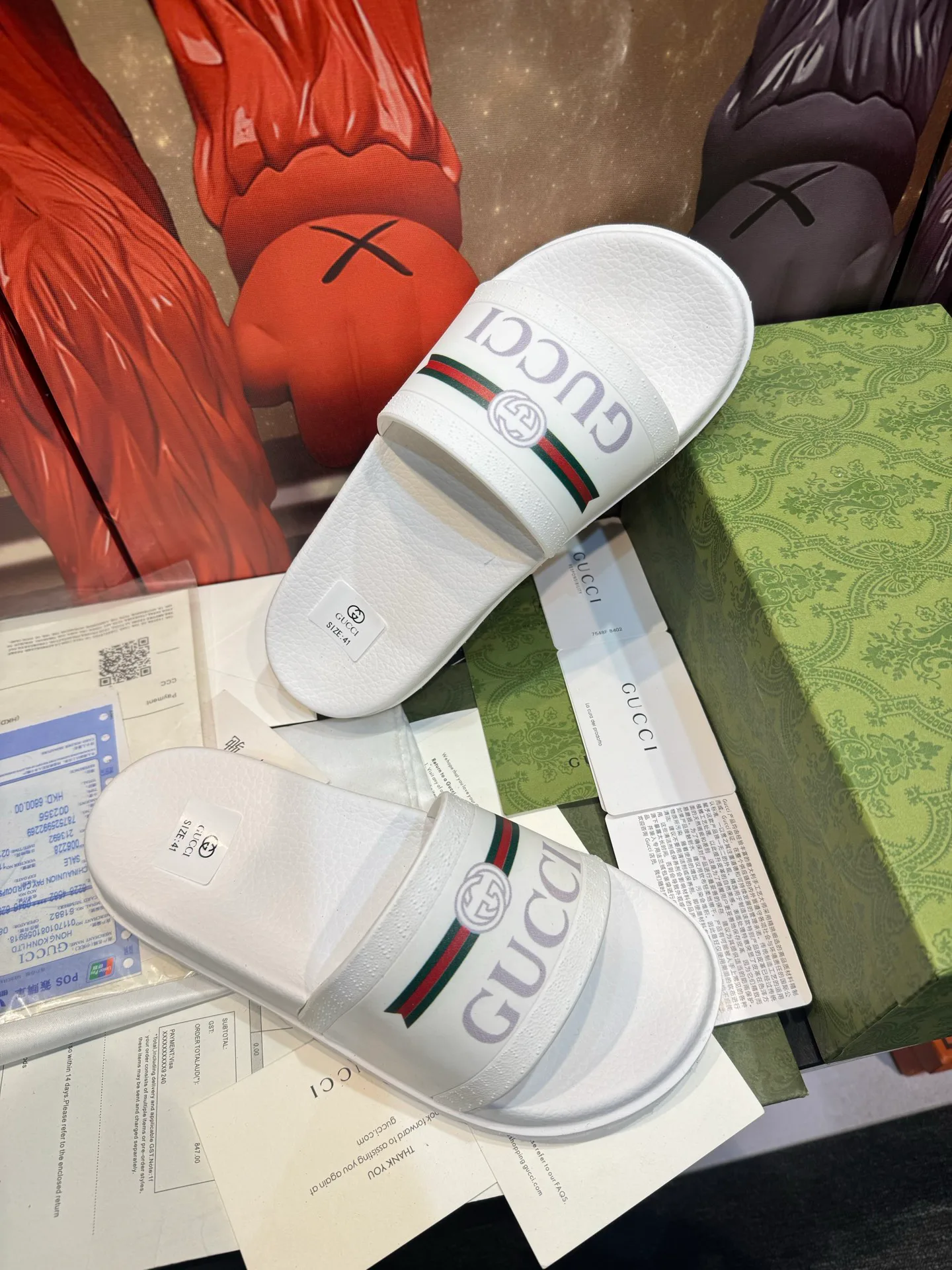Шлепанцы Женские Gucci 10313910