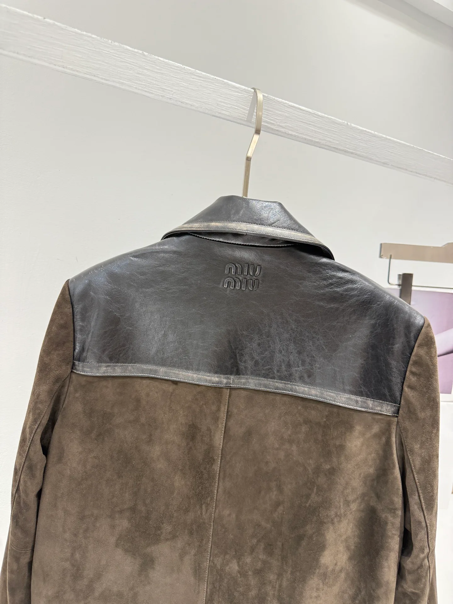 Кожаные Куртки И Дублёнки Женские Miu Miu 12956983