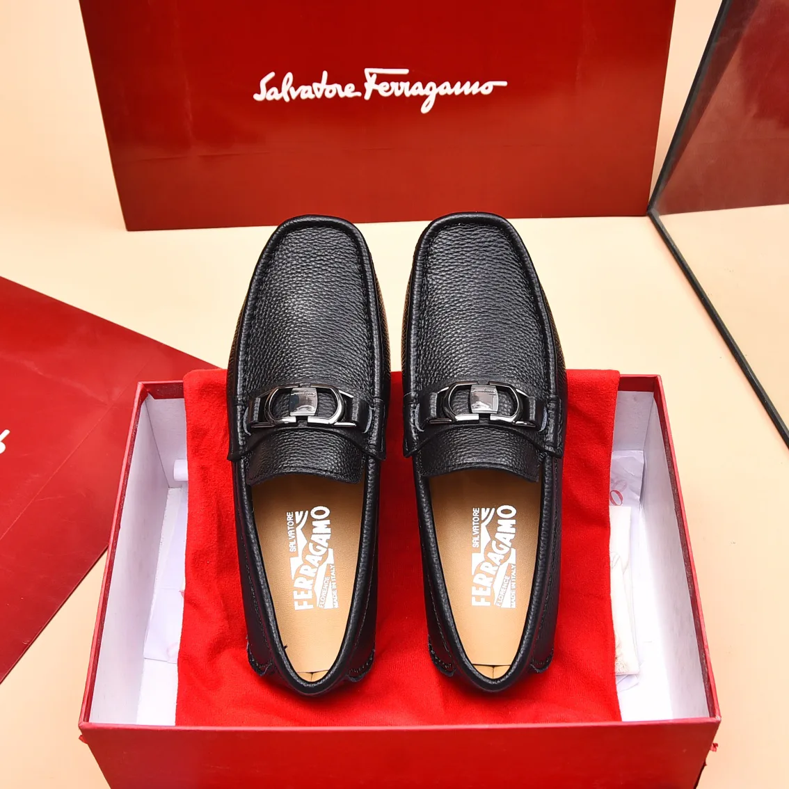 Мокасины Мужские Salvatore Ferragamo 15533
