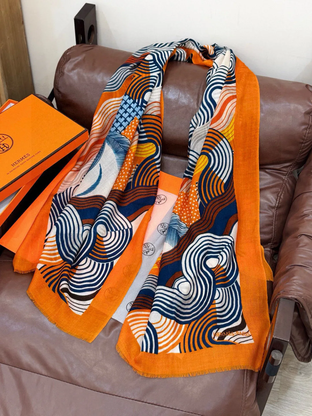 Шарфы Hermes 10236025