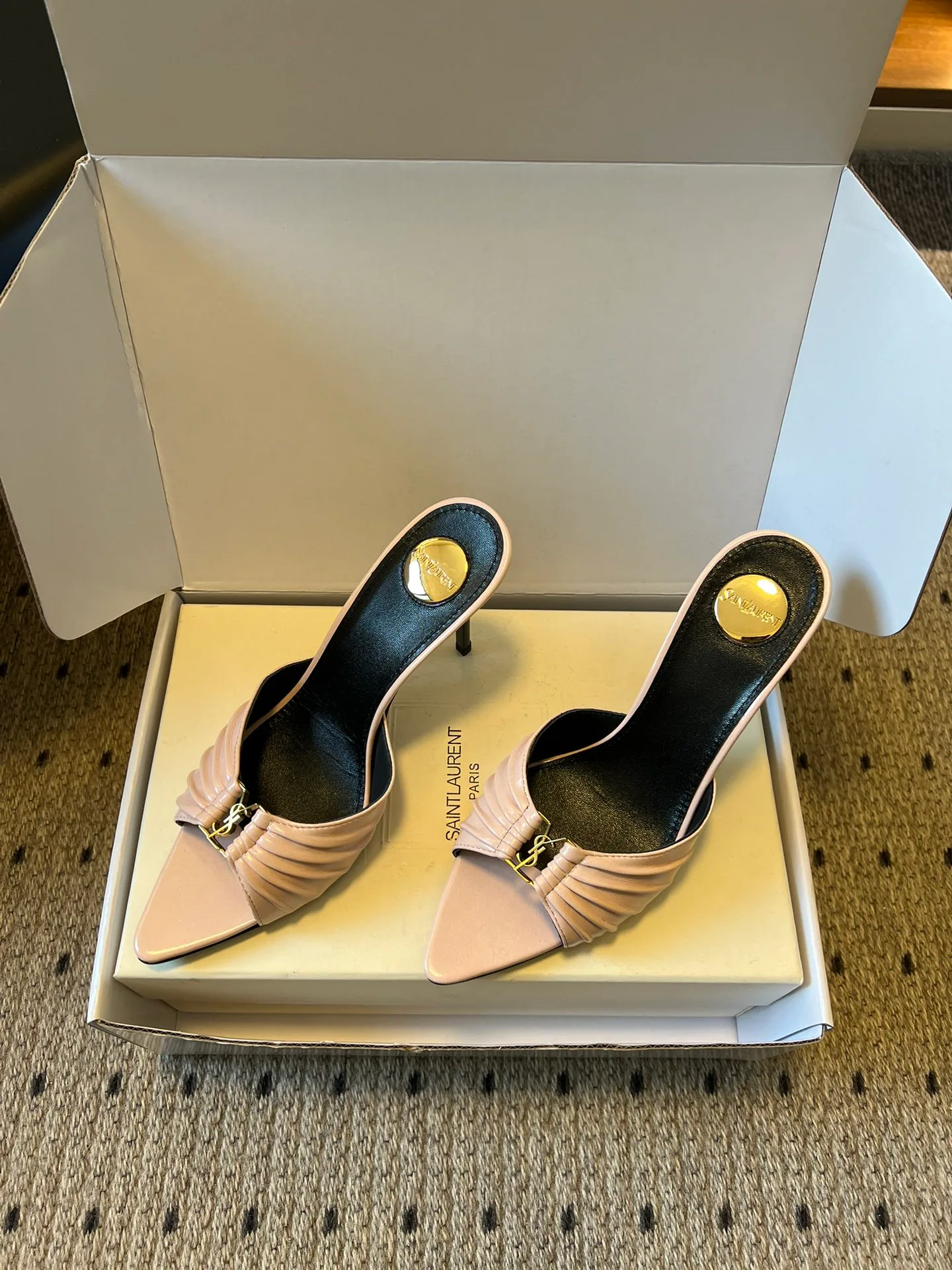 Мюли И Сабо Женские Saint Laurent 10835431