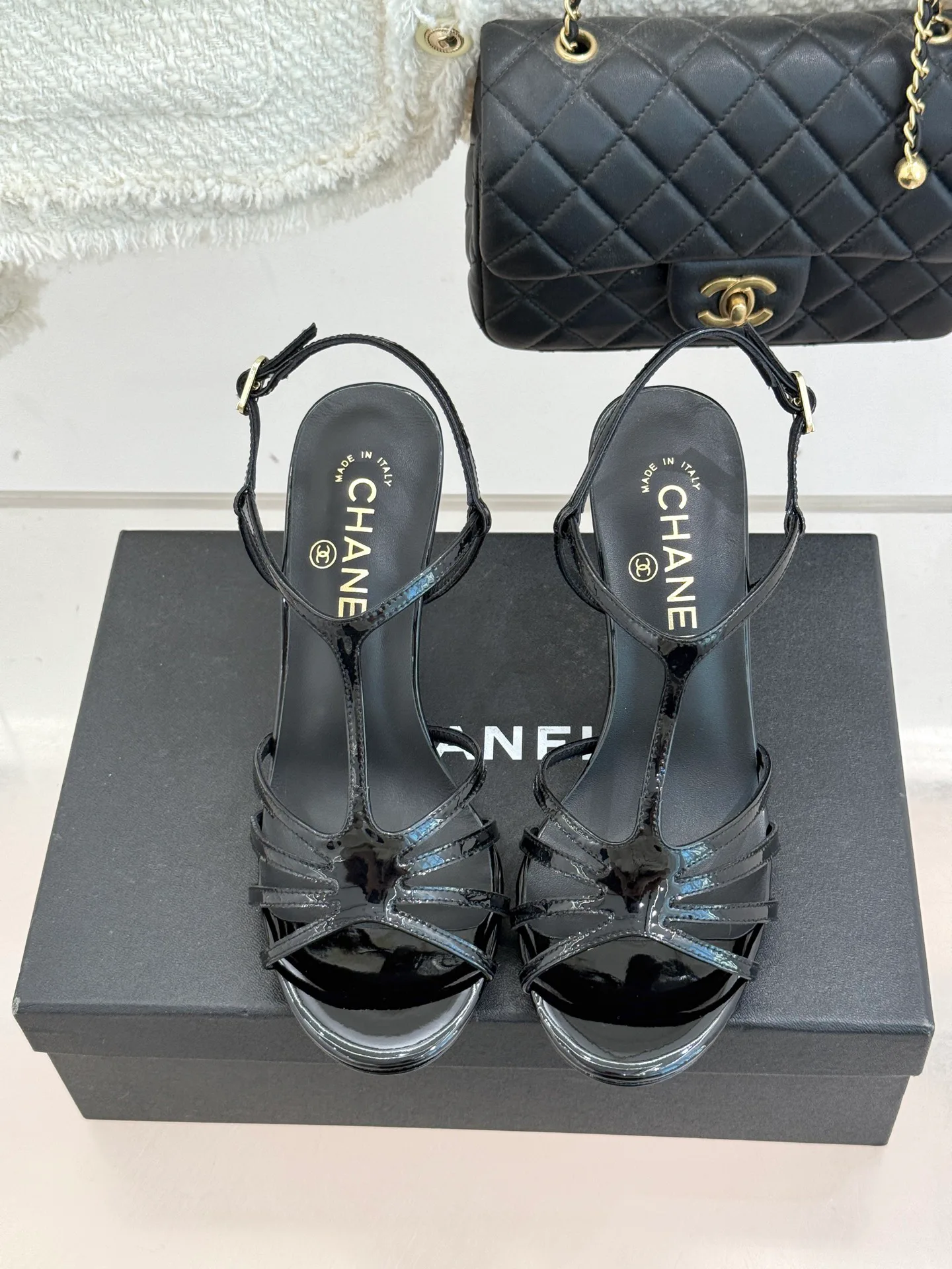 Босоножки Женские Chanel 1262100