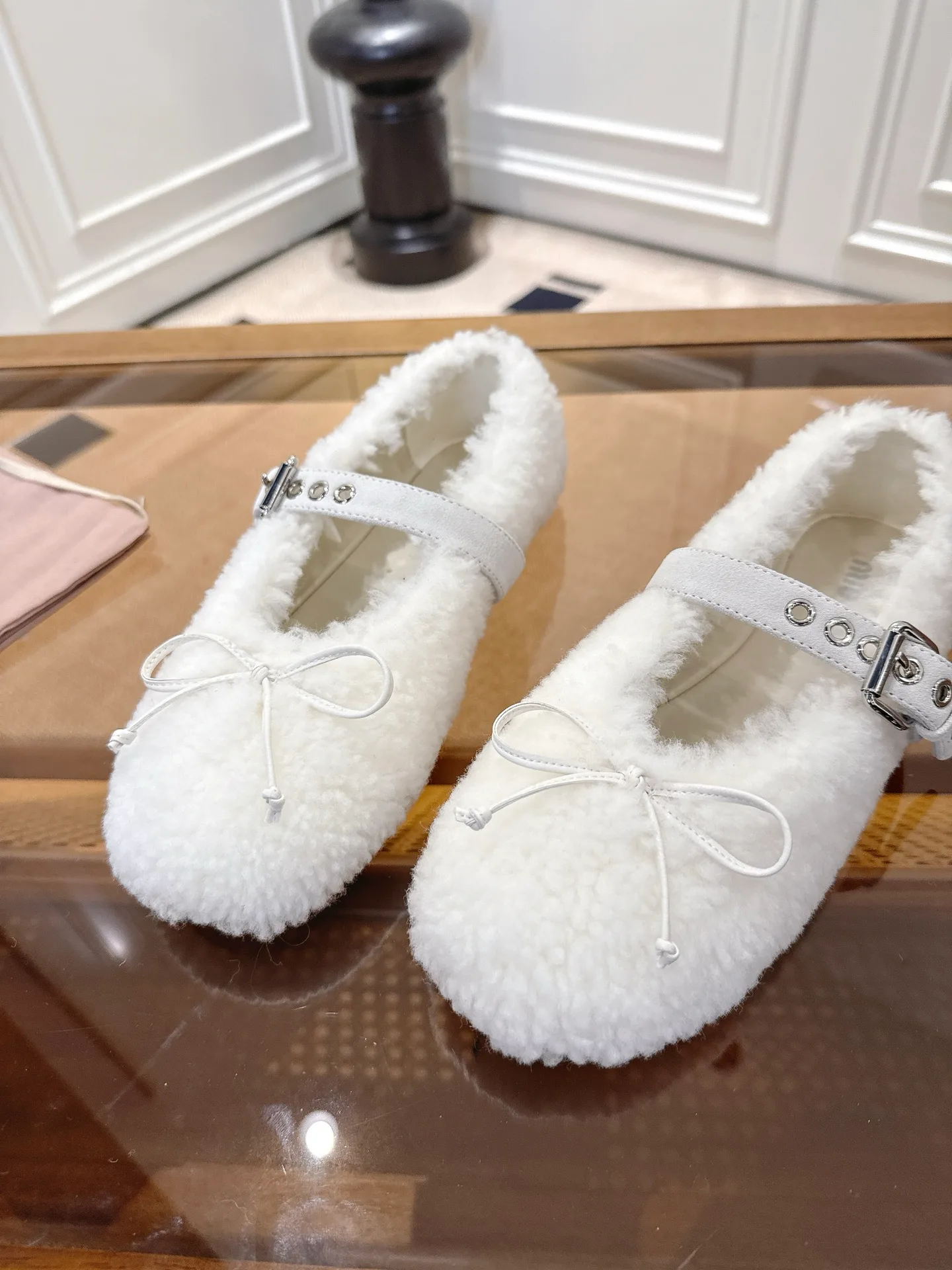 Балетки Женские Miu Miu 389181