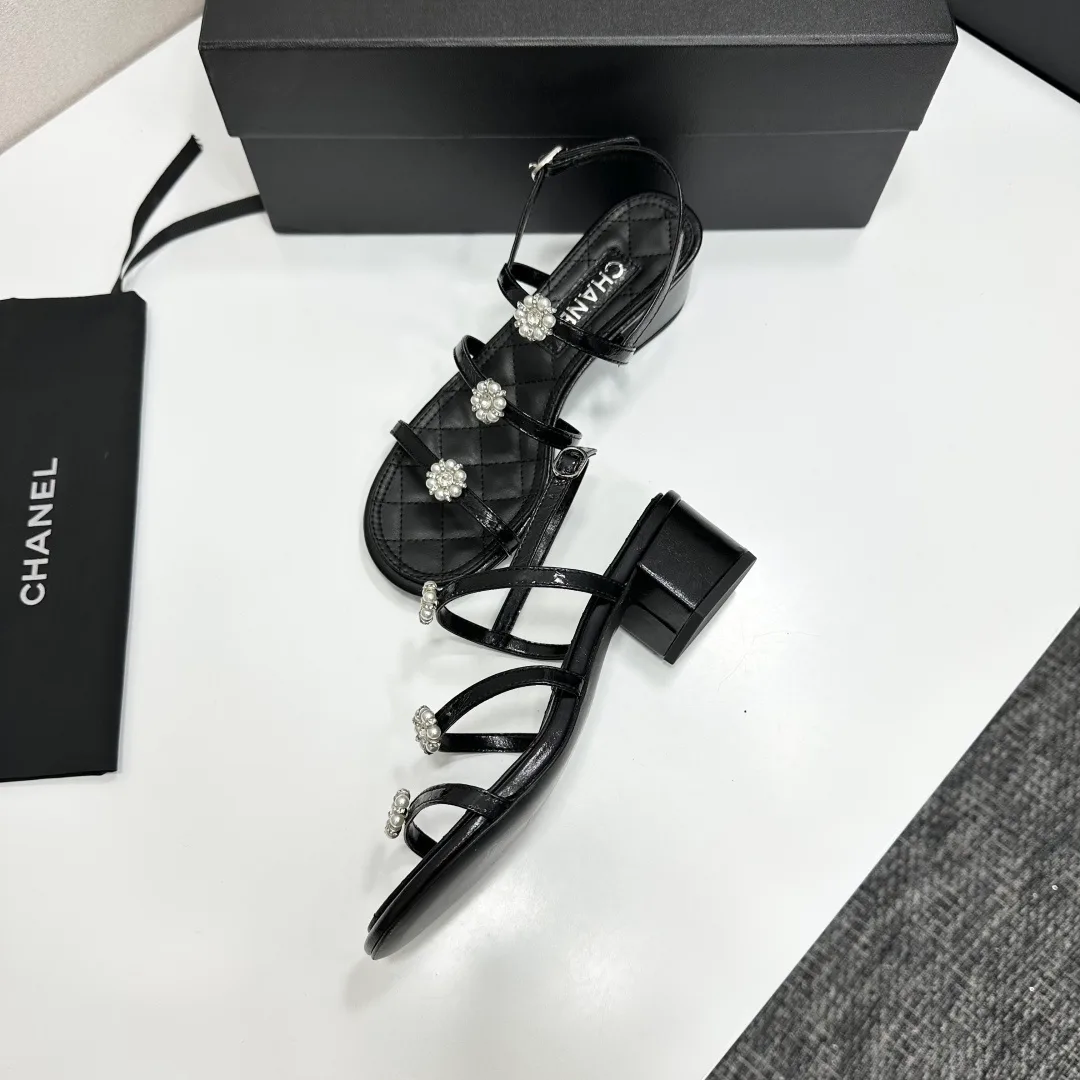 Босоножки Женские Chanel 9651883