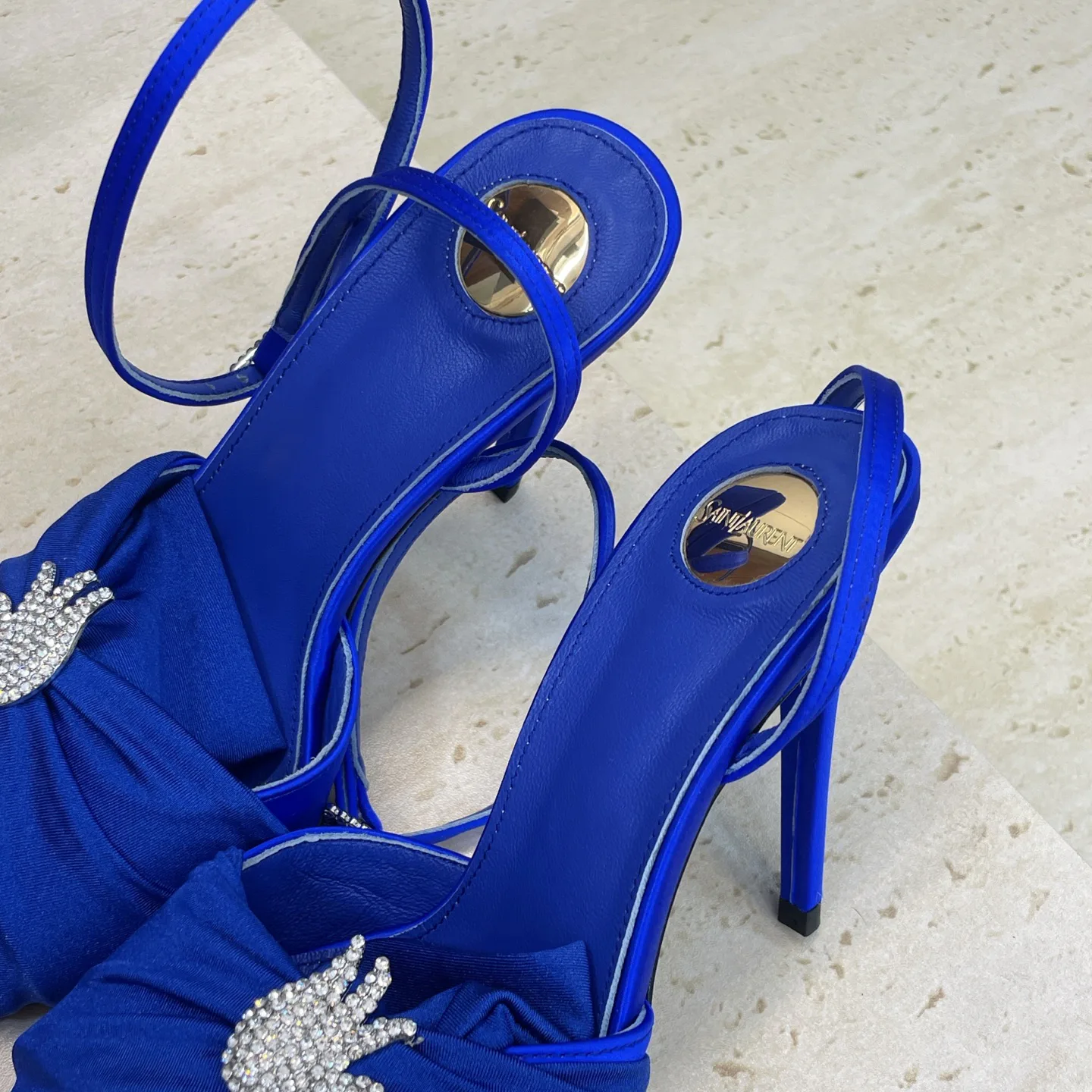 Босоножки Женские Saint Laurent 3009073