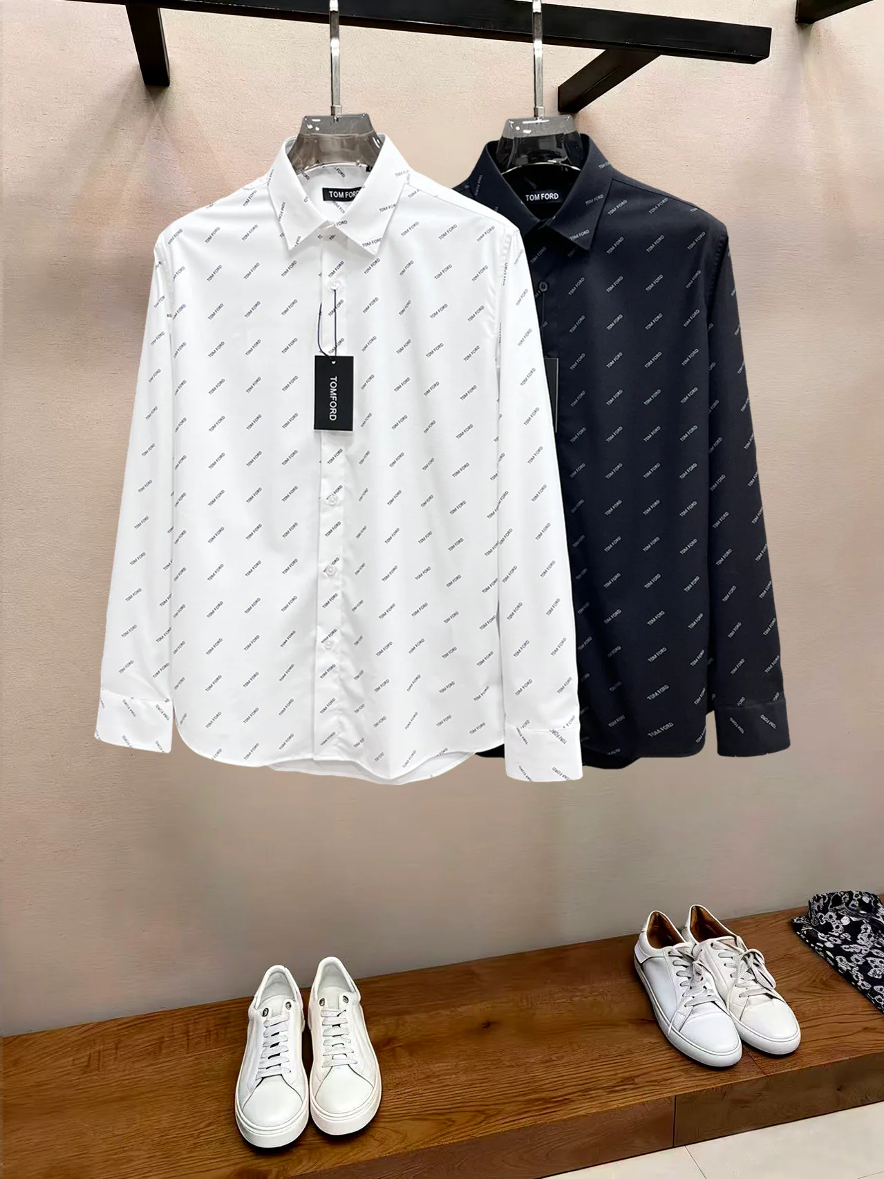 Рубашки Мужские Tom Ford 13327554