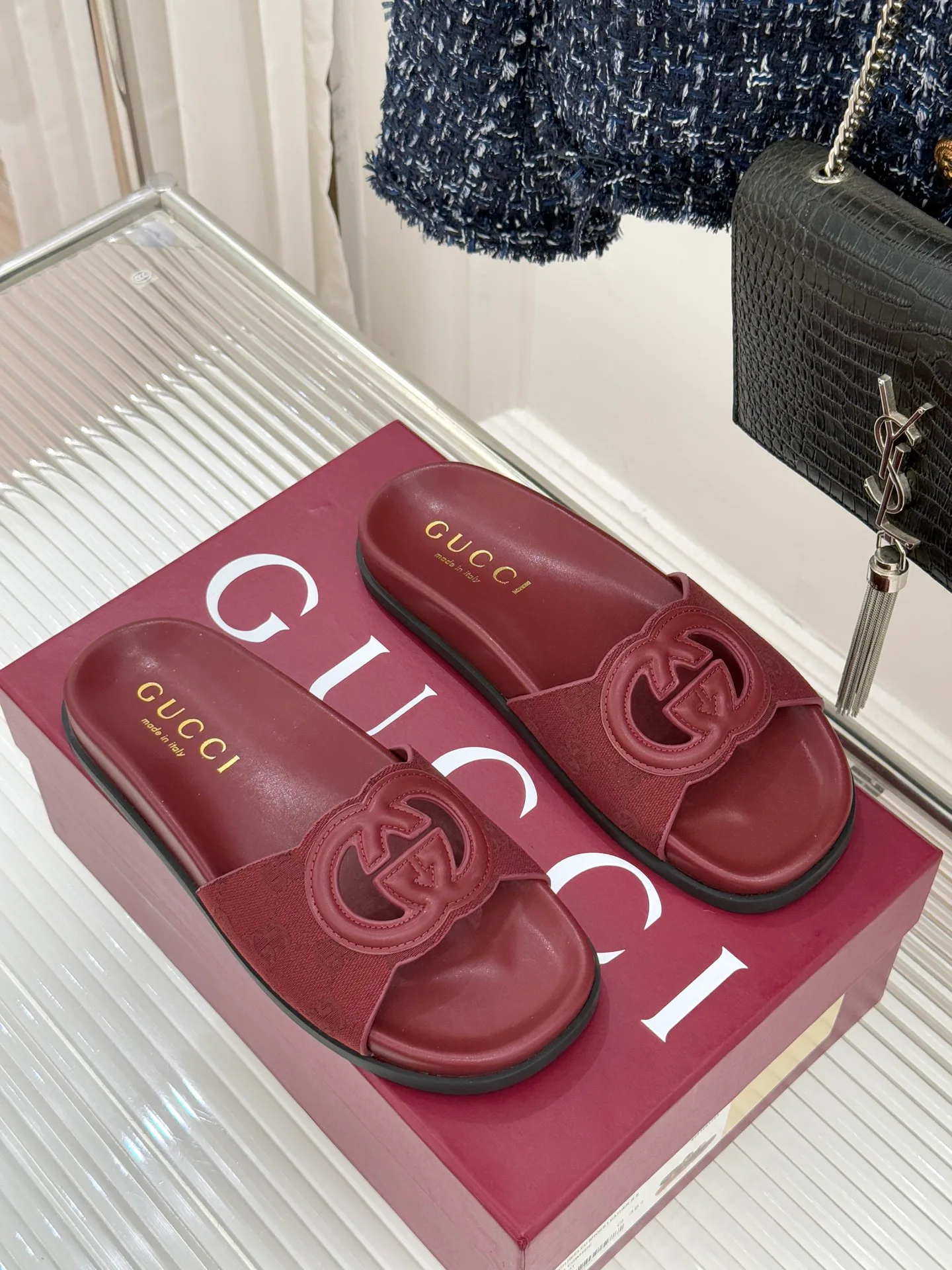 Шлепанцы Женские Gucci 4761374